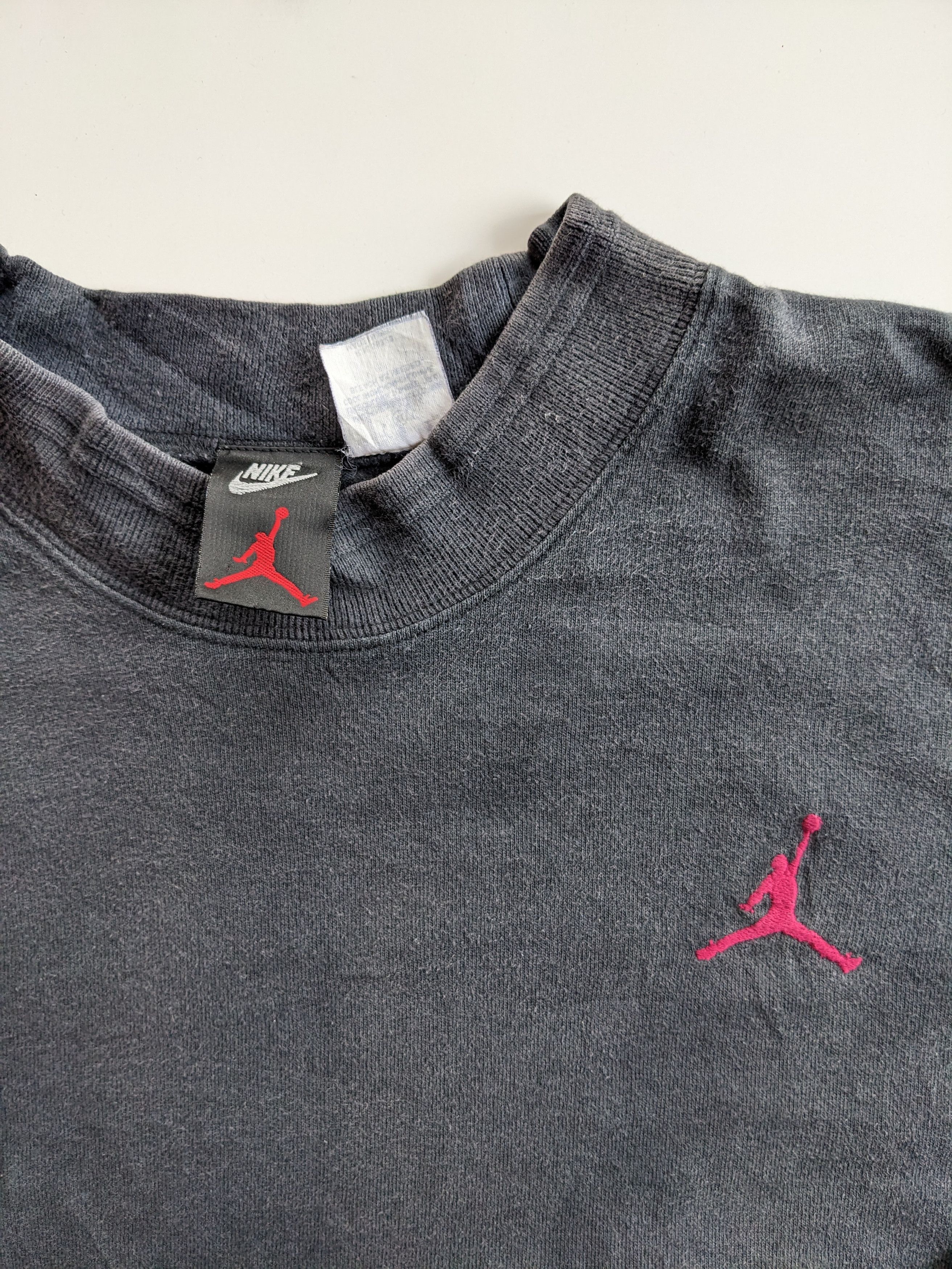 Jordan Brand × Nike × Vintage Vintage 90s Nike Air Jordan sweatshirt Size US XL / EU 56 / 4 - 3 Thumbnail