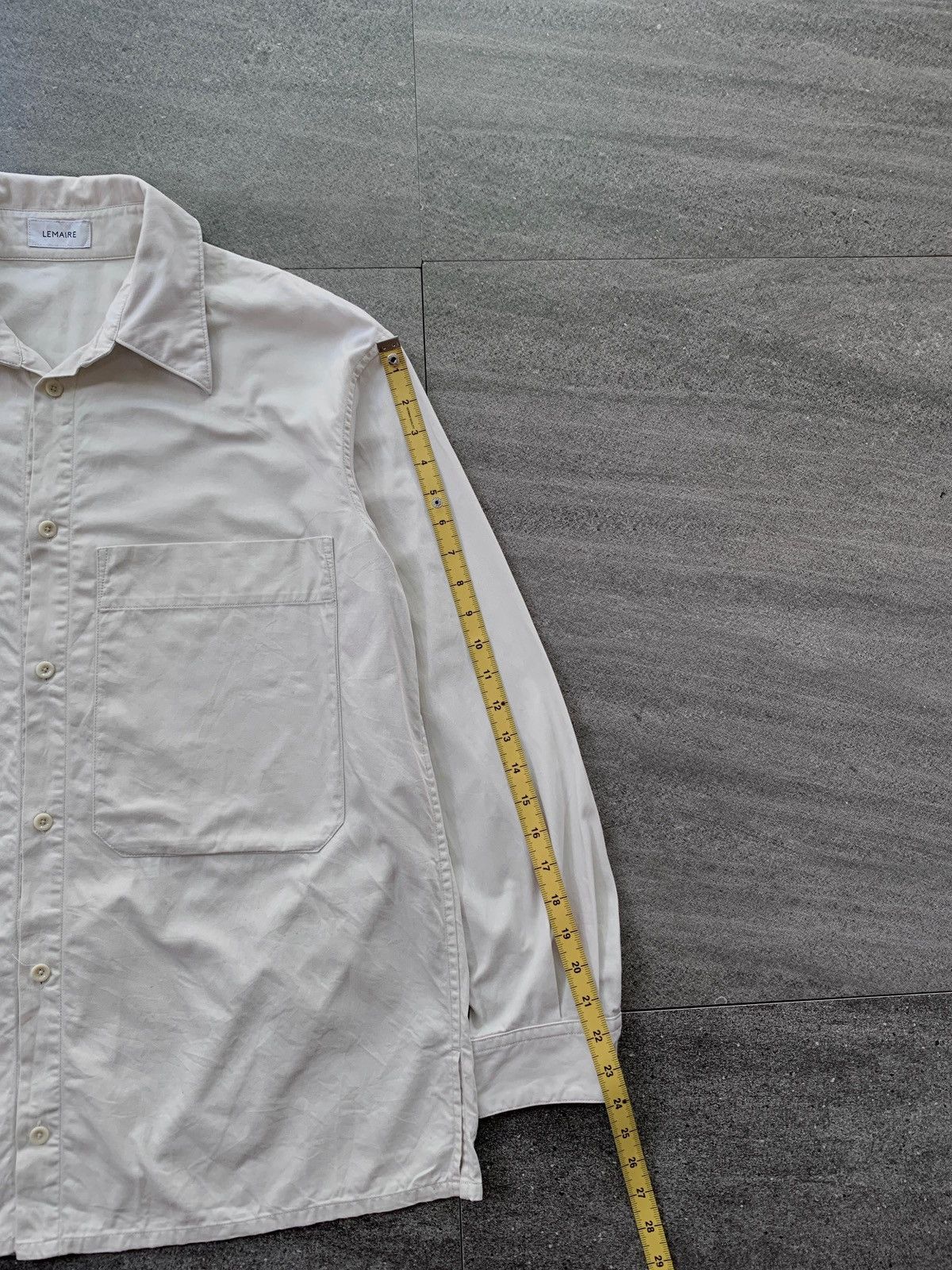 Lemaire FREE TAX! Big Pocket Cotton Ls Shirts Size US L / EU 52-54 / 3 - 13 Thumbnail