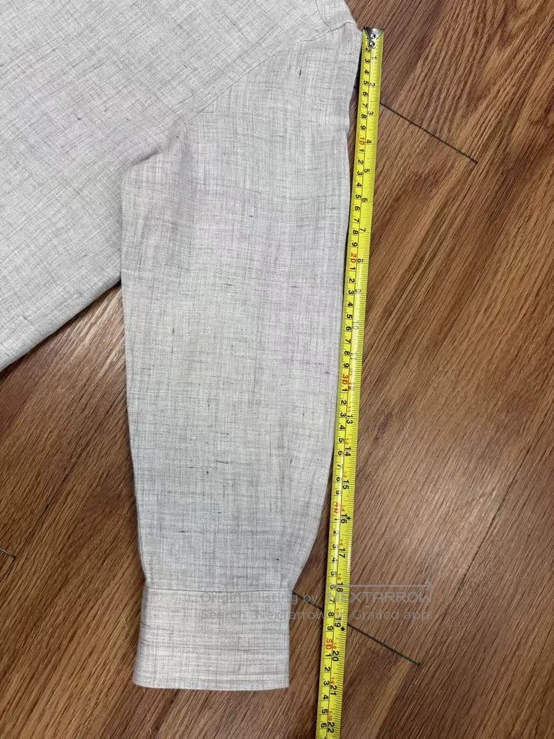 Loro Piana Loro Piana Linen Shirt Size XS / US 0-2 / IT 36-38 - 7 Thumbnail