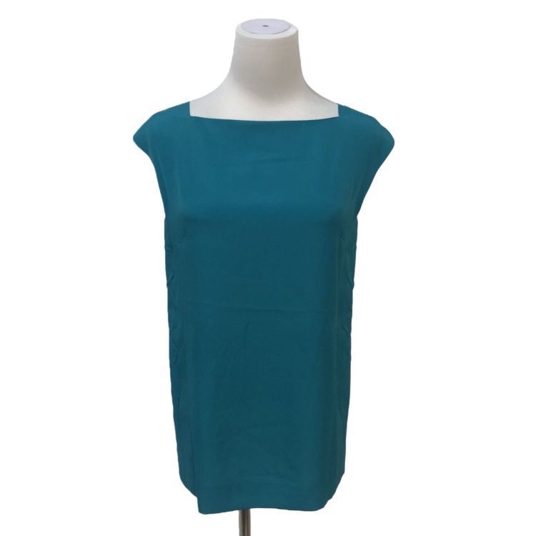 Maison Margiela Maison Margiela Teal Sleeveless Boat Neck Top Size 38 Size XS / US 0-2 / IT 36-38 - 1 Thumbnail