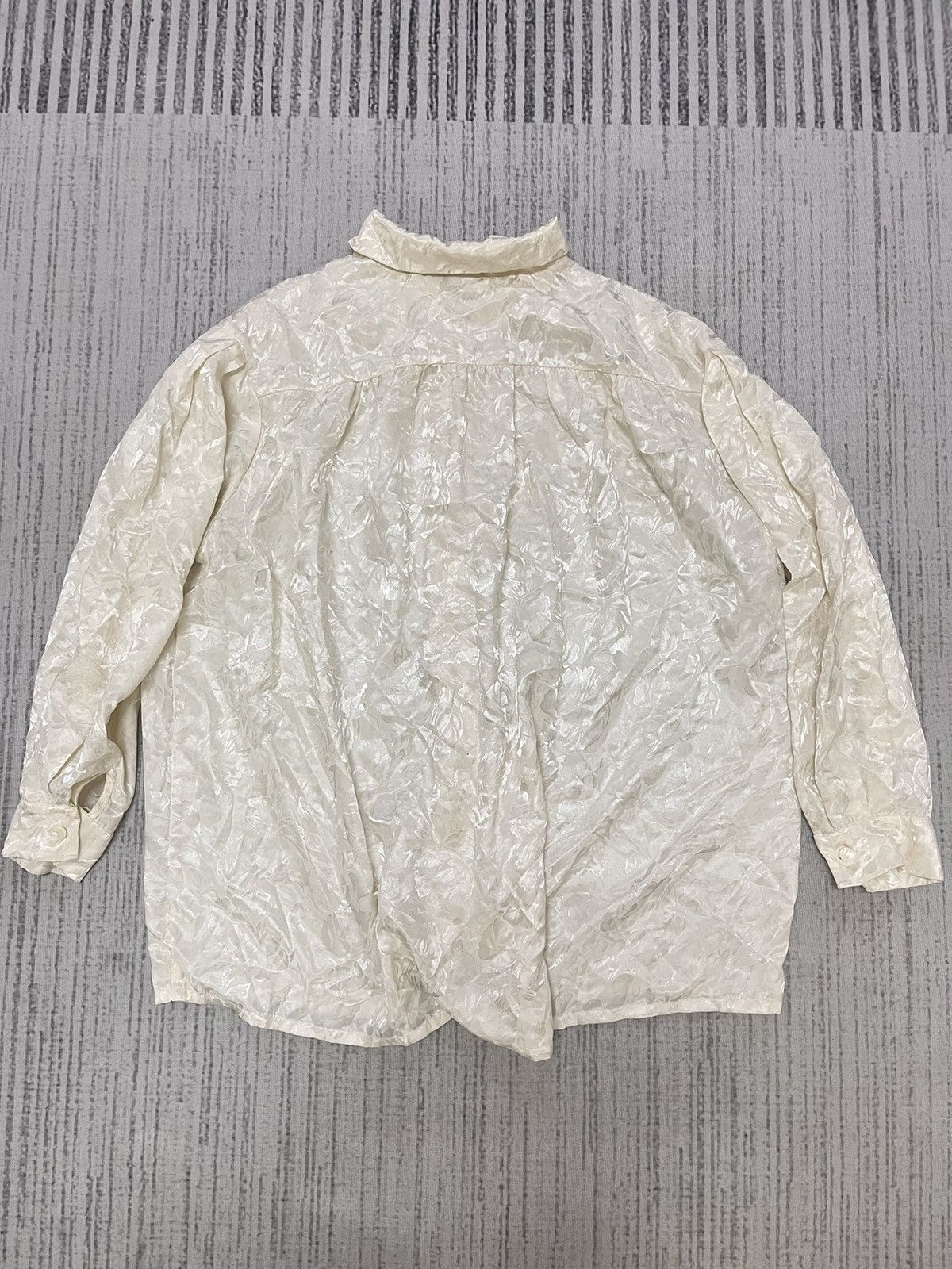 Christian Dior Monsieur × Dior Christian dior silk flower shirt Size M / US 6-8 / IT 42-44 - 2 Thumbnail