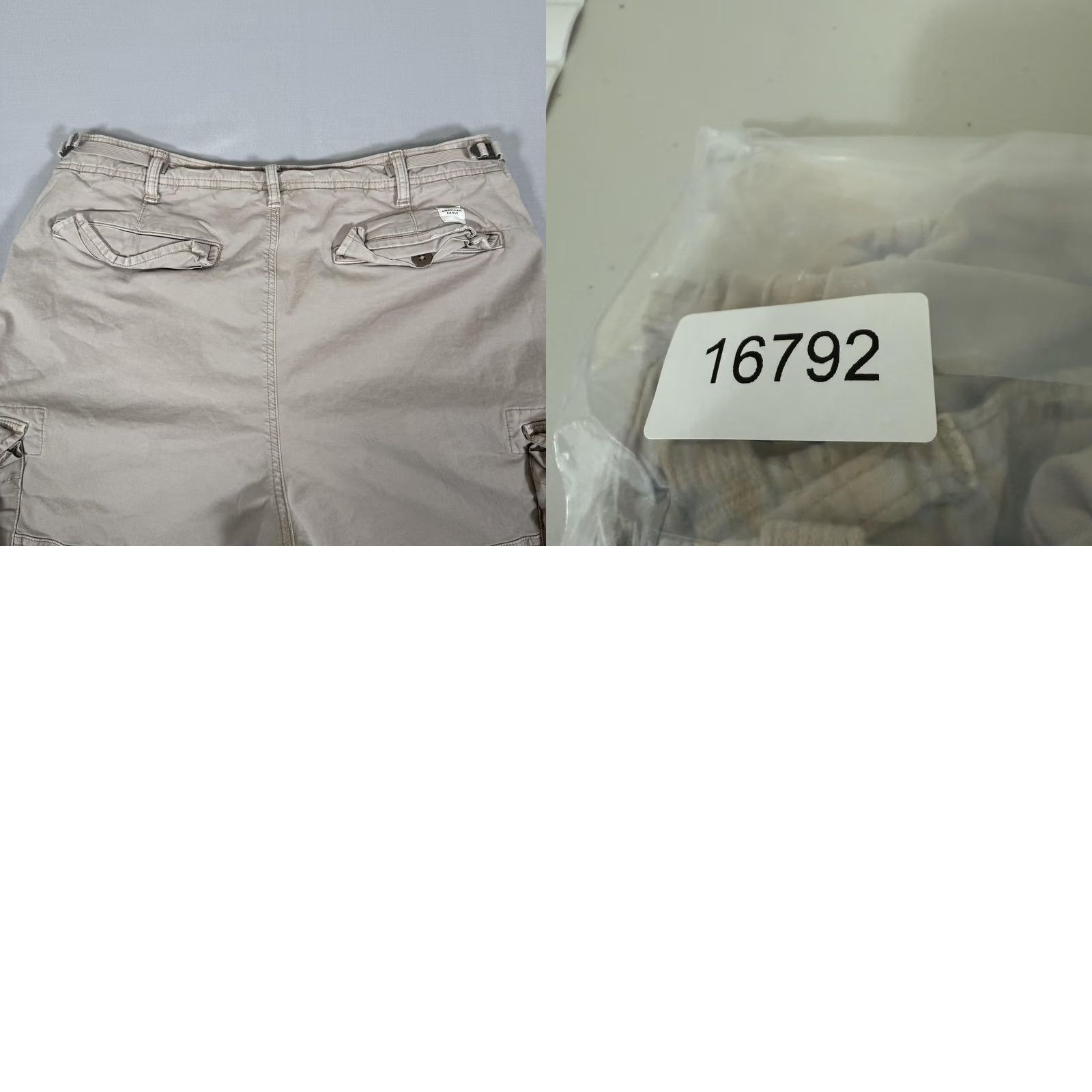 American Eagle Outfitters American Eagle Shorts Mens 34 Khaki Cargo Flex Stretch Military Loose Fit Preppy Size US 34 / EU 50 - 9 Thumbnail