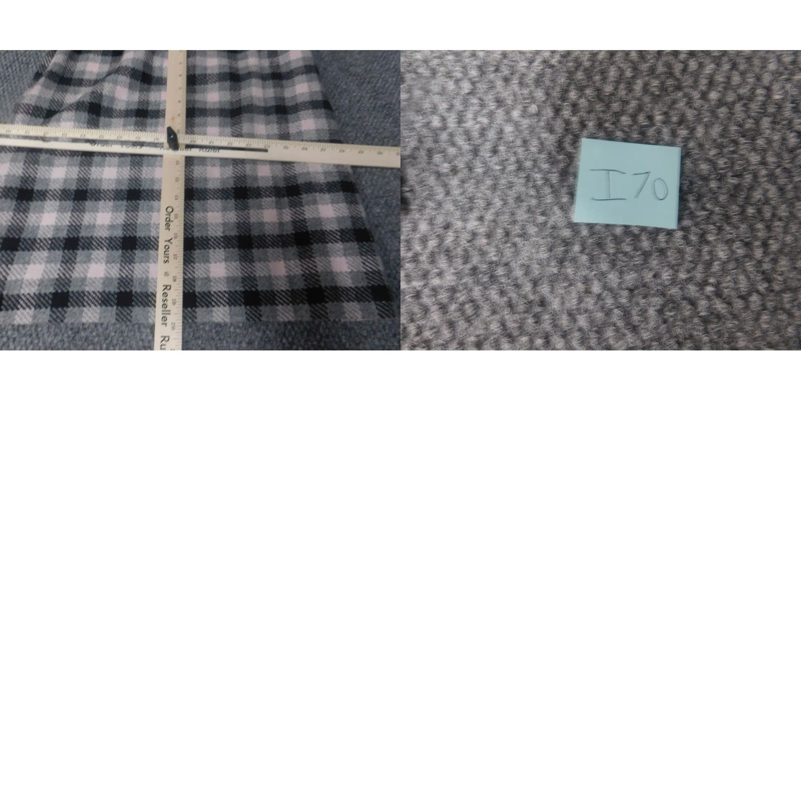 Talbots Talbots Skirt A-Line Womens Picasso Gray 4 Petite Knit Zipper Knee Length Plaid Lined Zip Baggy? Size 27" / US 4 / IT 40 - 9 Thumbnail
