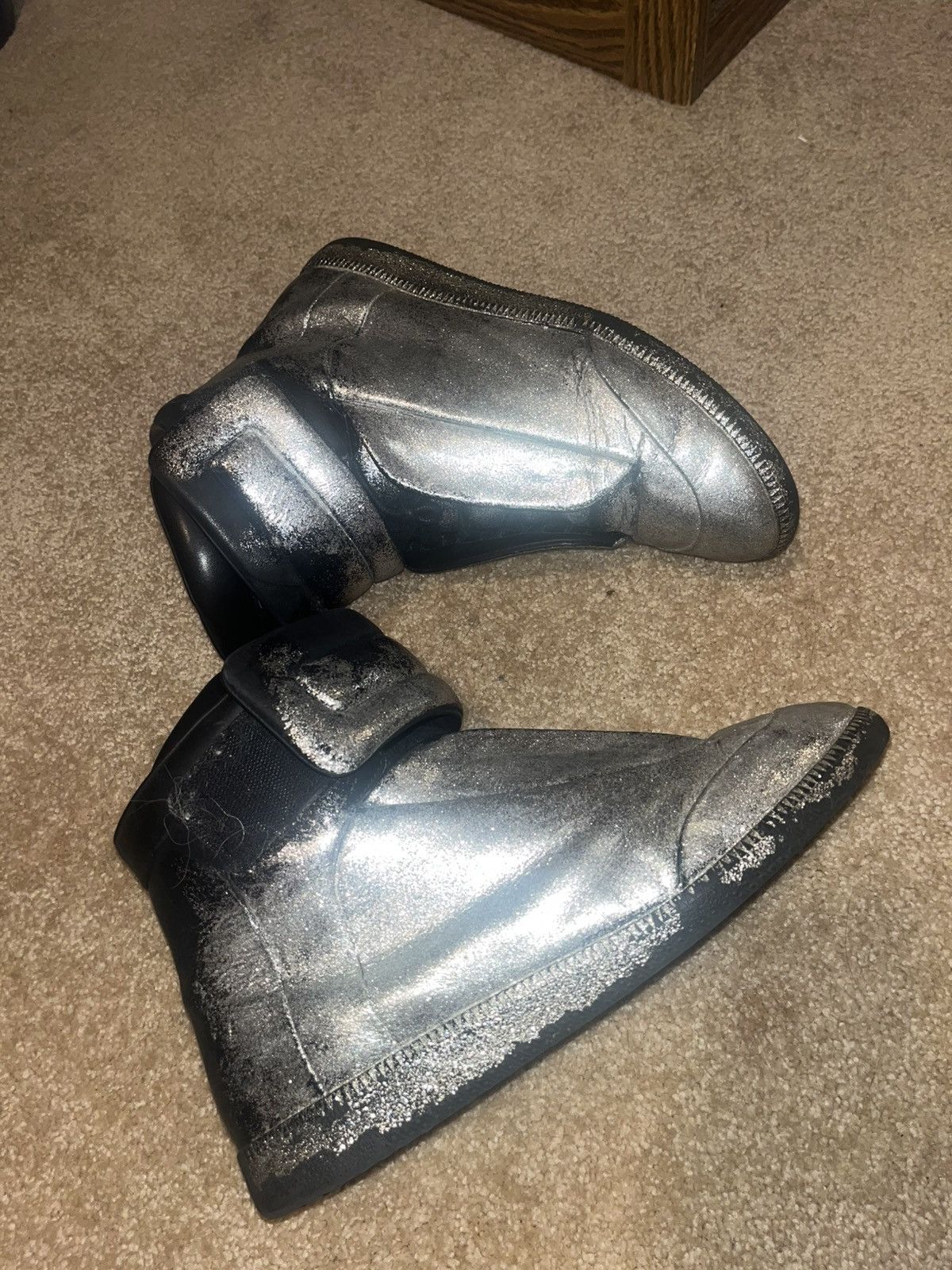 Maison Margiela Margiela Future Hi-Top black/silver glitter Size US 11 / EU 44 - 3 Thumbnail