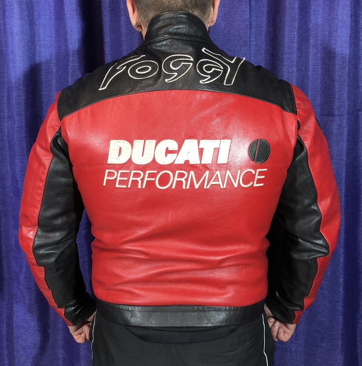 Dainese × Ducati Ducati Dainese Motorcycle Moto leather jacket Racing Vintage Size US XL / EU 56 / 4 - 5 Thumbnail