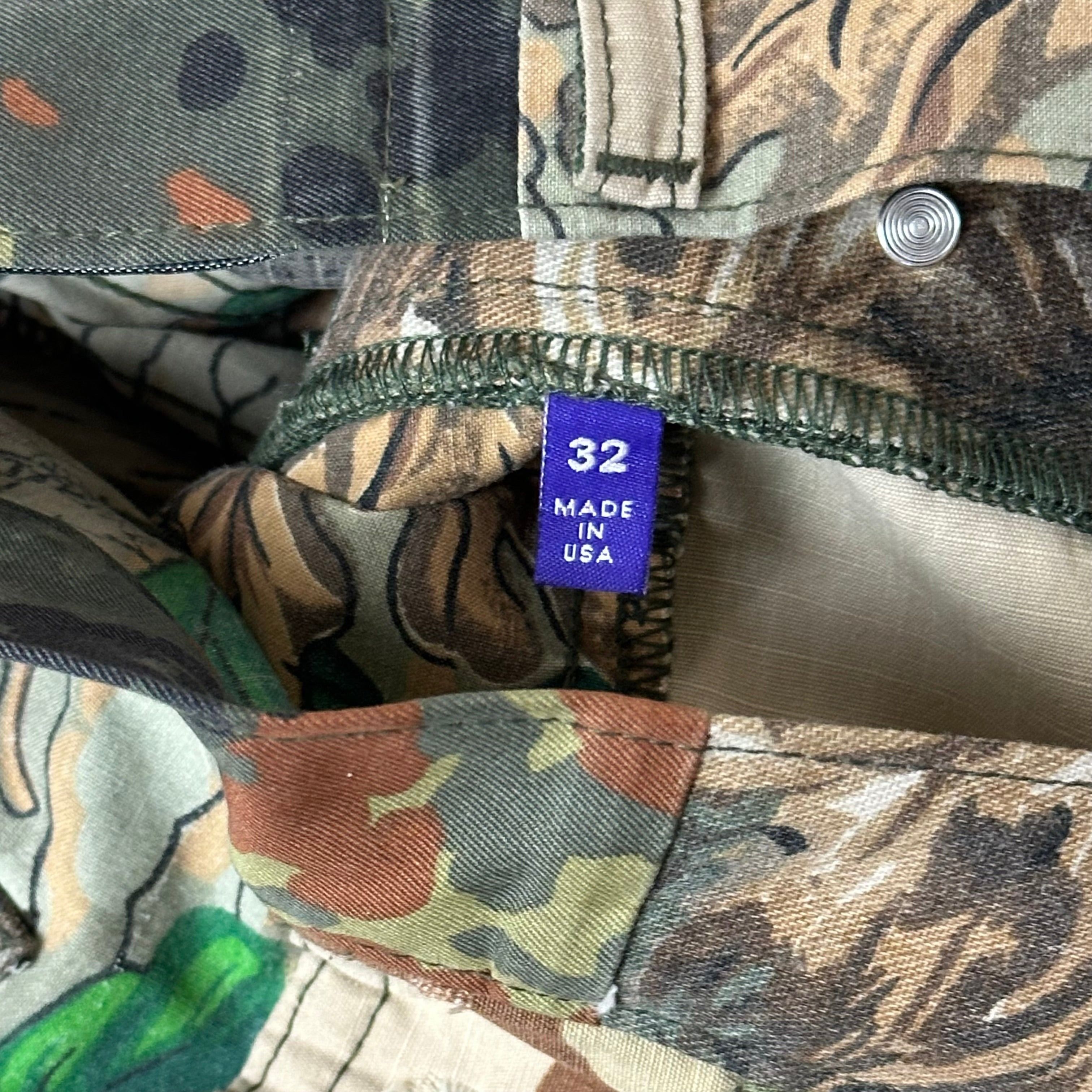 Gallery Dept. gallery dept fatigued pappy painter camo pants patchwork Size US 31 - 8 Thumbnail