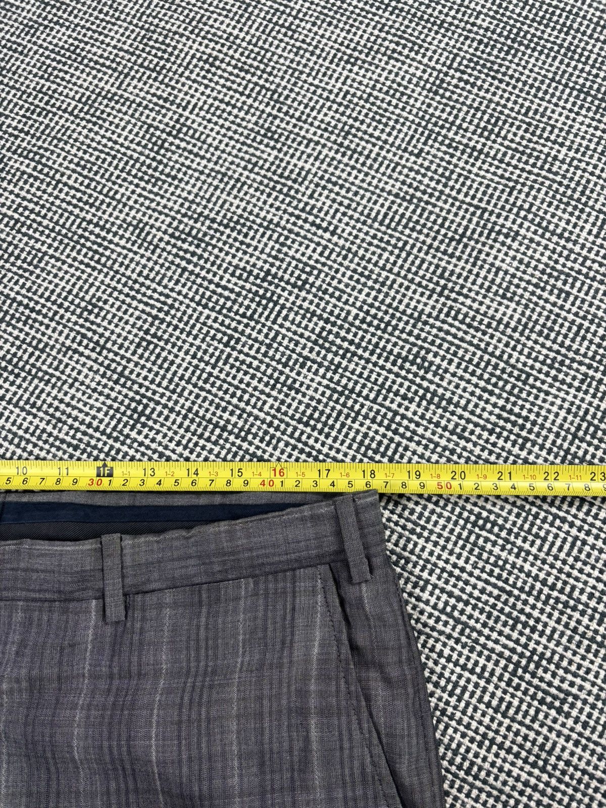Pal Zileri Pal Zileri lab wool checkered suit set blazer jacket pants Size 44R - 19 Thumbnail