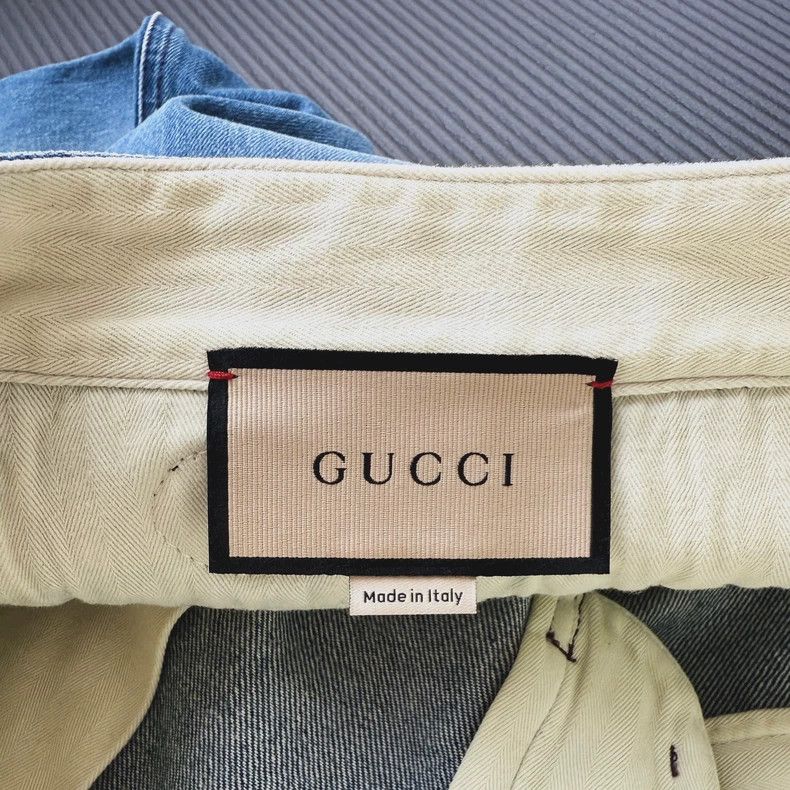 Gucci Gucci23SS Spring and Summer Show Designer Silhouette Straig Size US 34 / EU 50 - 7 Thumbnail