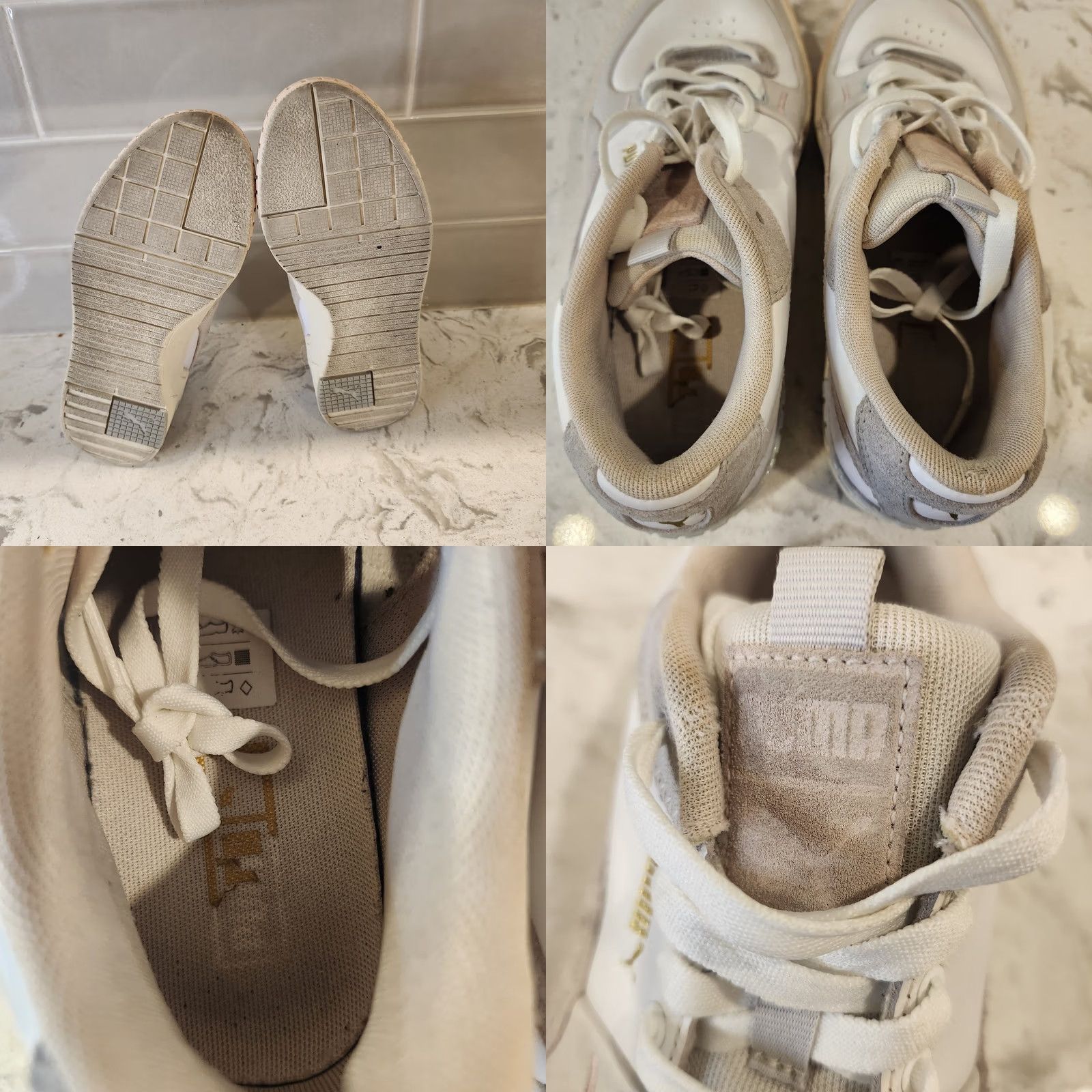 Puma PUMA Cali Sport Mix Platform Sneakers 371202-02 US Women's Size 8 White Platform Sneaker Shoes Women's 8 Platform Shoes Spring Summer Fall Nike Size US 8 / IT 38 - 8 Thumbnail