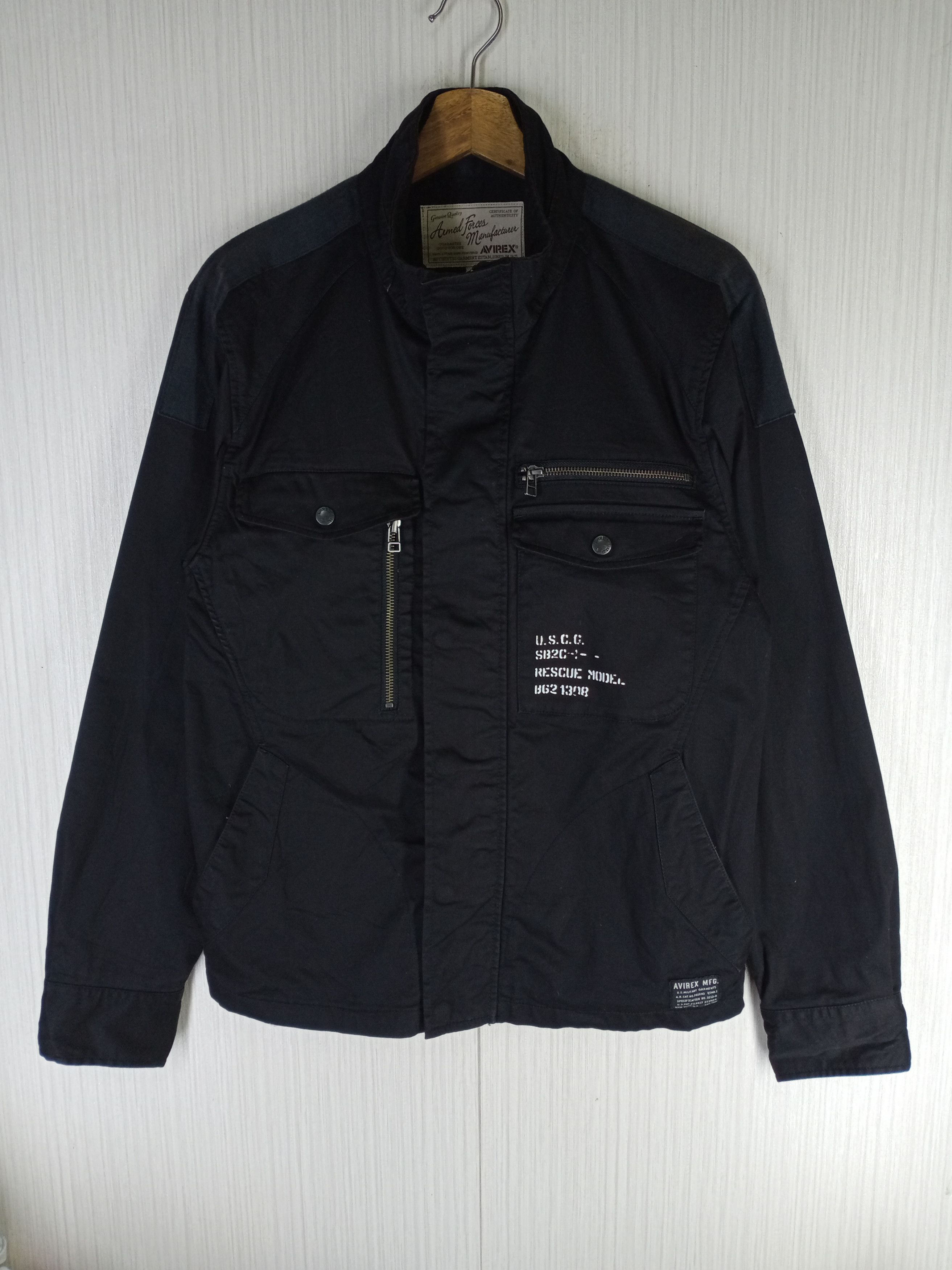 Avirex Rare Avirex Stretch Military Tactical Pocket Jacket Size US M / EU 48-50 / 2 - 2 Thumbnail