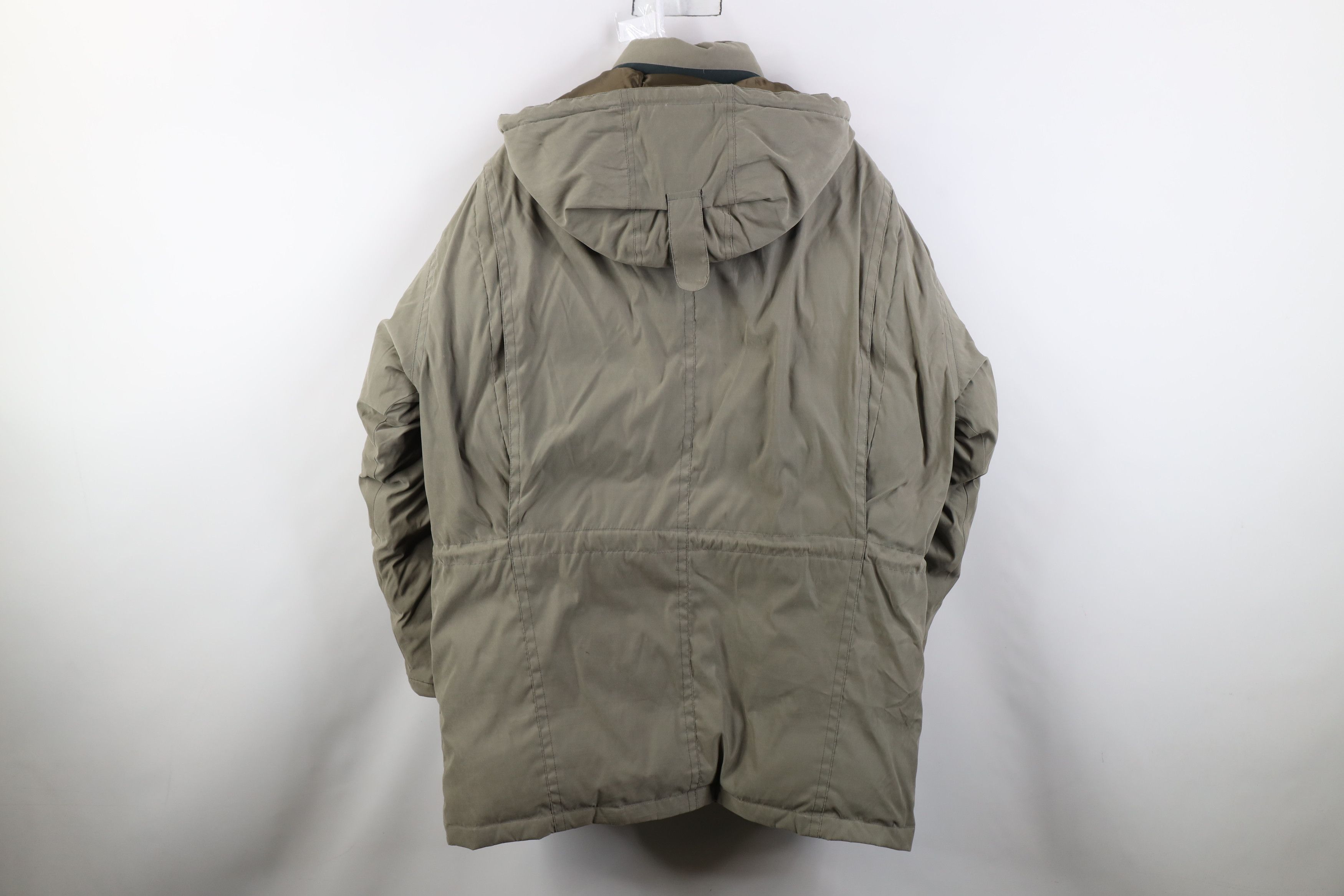 Vintage Vintage 90s Streetwear Down Hooded Puffer Parka Jacket Green Size US M / EU 48-50 / 2 - 14 Thumbnail