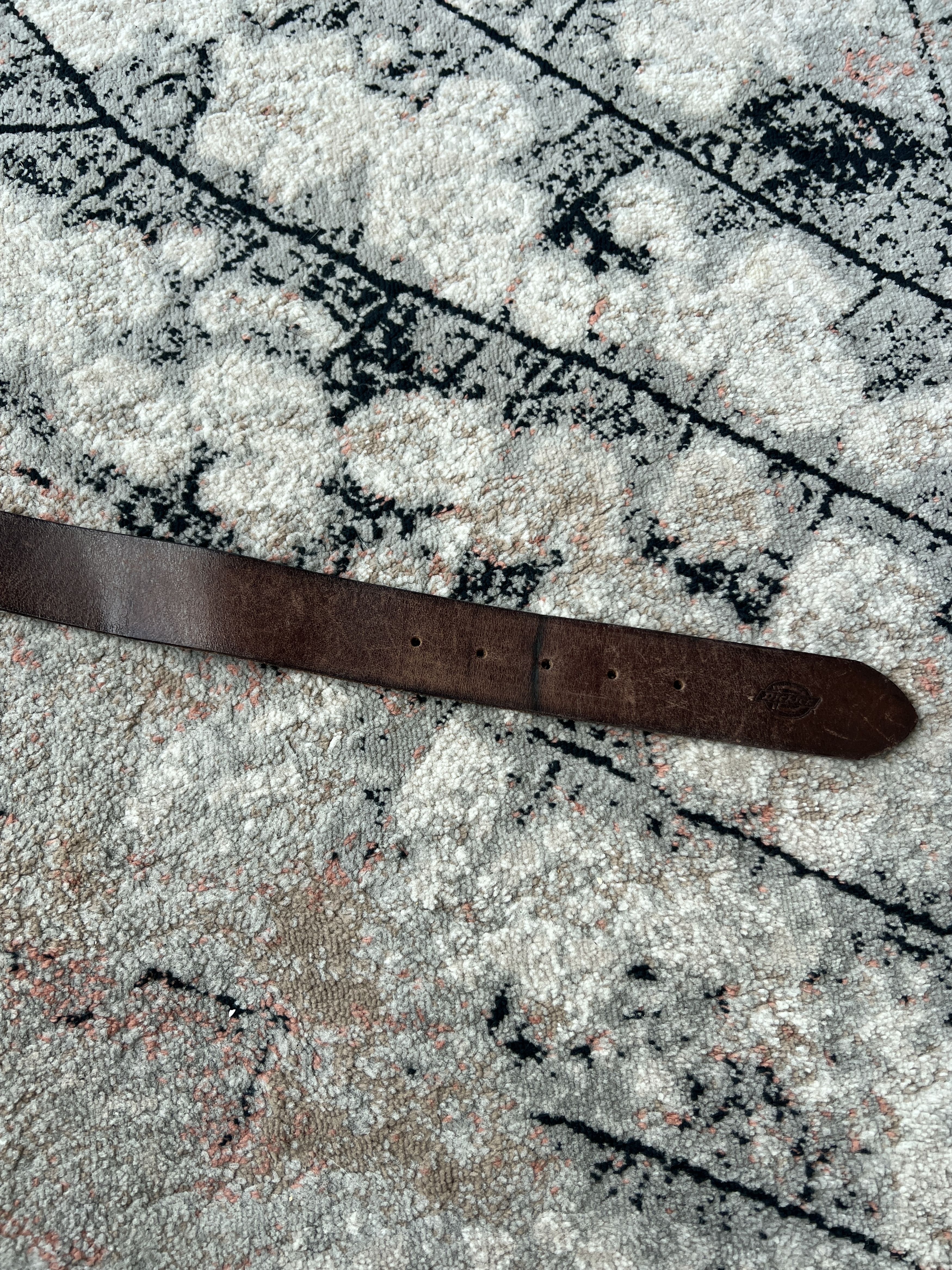 Dickies × Leather Dickies Leather Belt Size ONE SIZE - 3 Thumbnail