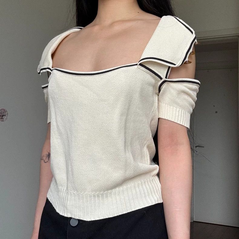 Vivienne Westwood Vivienne Westwood Cutout design short sleeve vest Size M / US 6-8 / IT 42-44 - 4 Thumbnail
