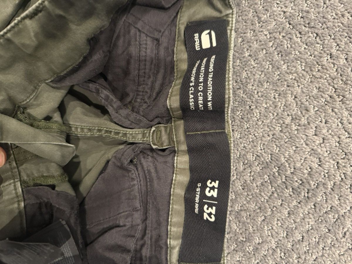 G-Star G-Star Rovic Zip 3D Regular Tapered Pants Green Size US 33 - 3 Thumbnail