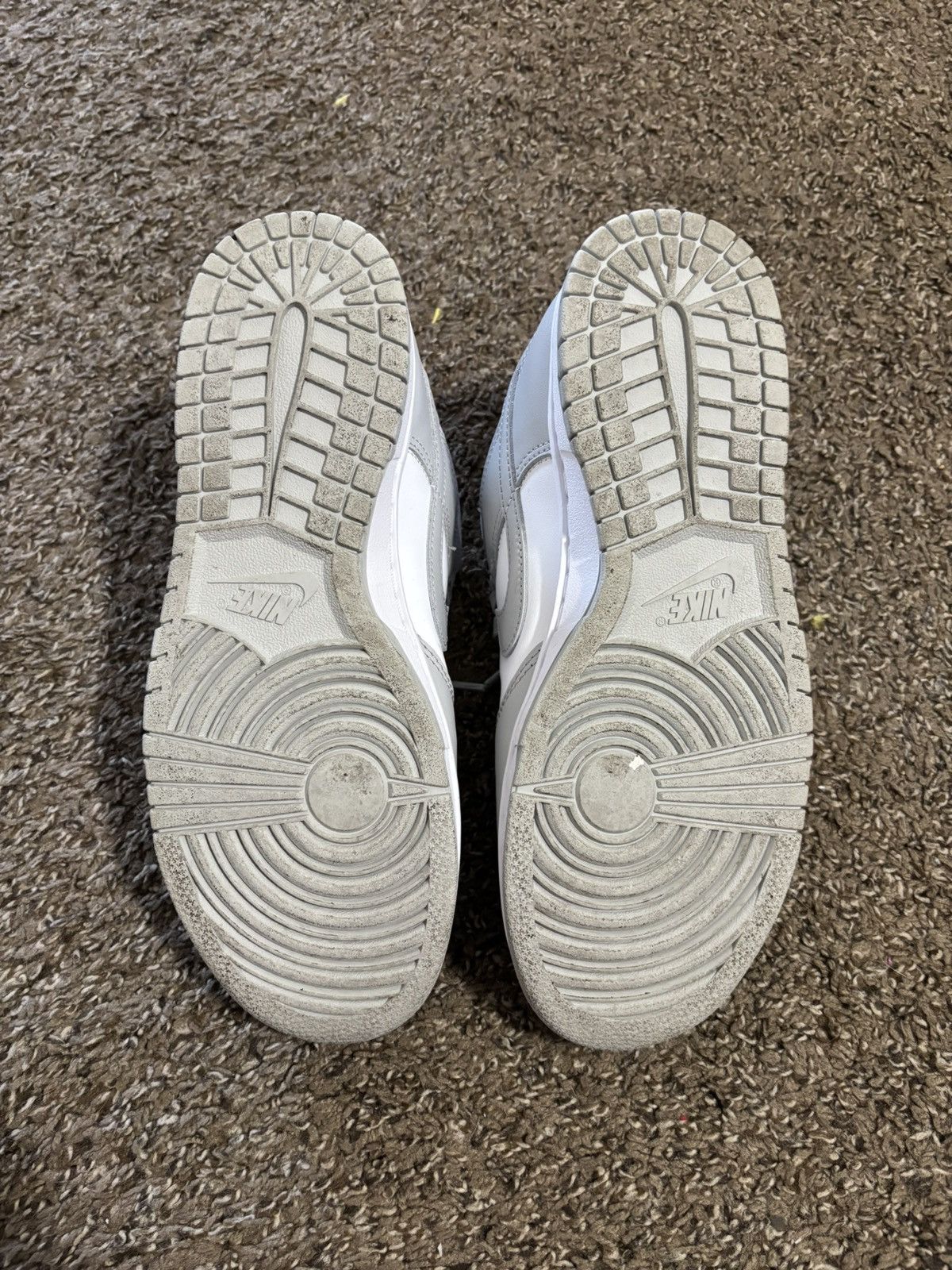 Nike Nike Dunk Low Grey Fog Size 8 - NO BOX Size US 8 / EU 41 - 4 Thumbnail