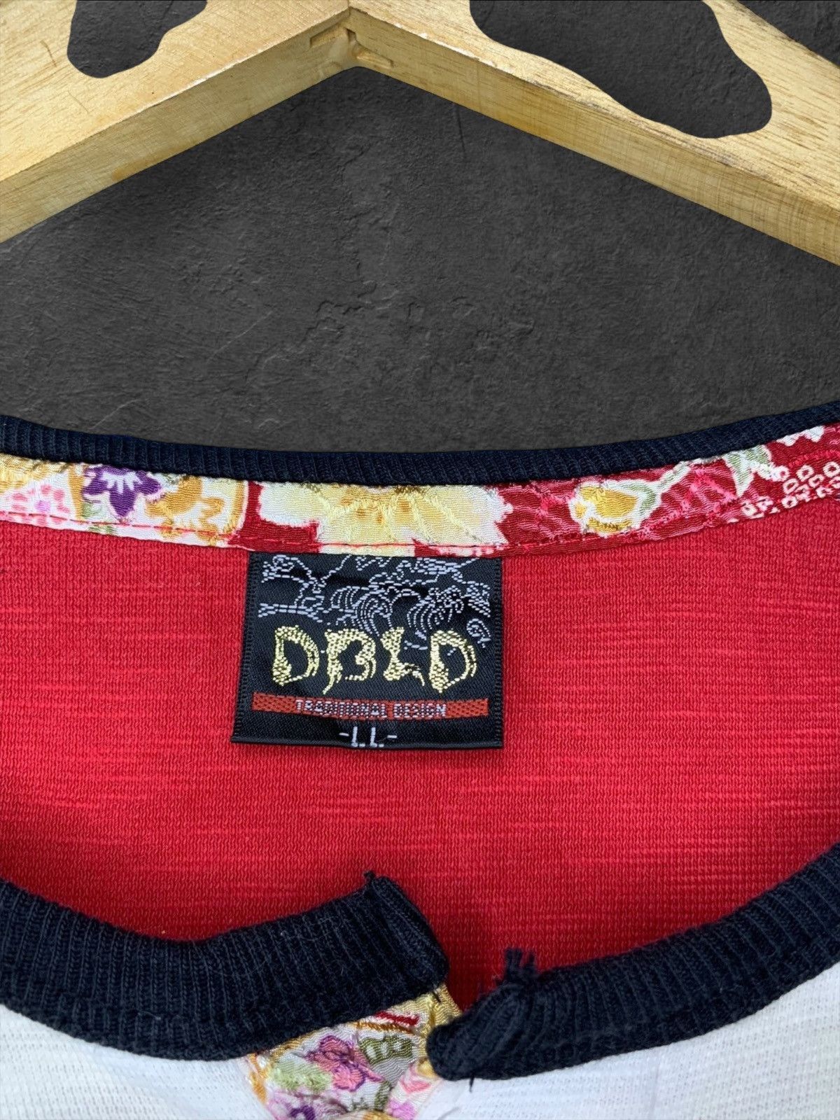 Japanese Brand × Vintage y2k Sukajan Tribal Dragon Tatto longsleeve Size US L / EU 52-54 / 3 - 9 Thumbnail