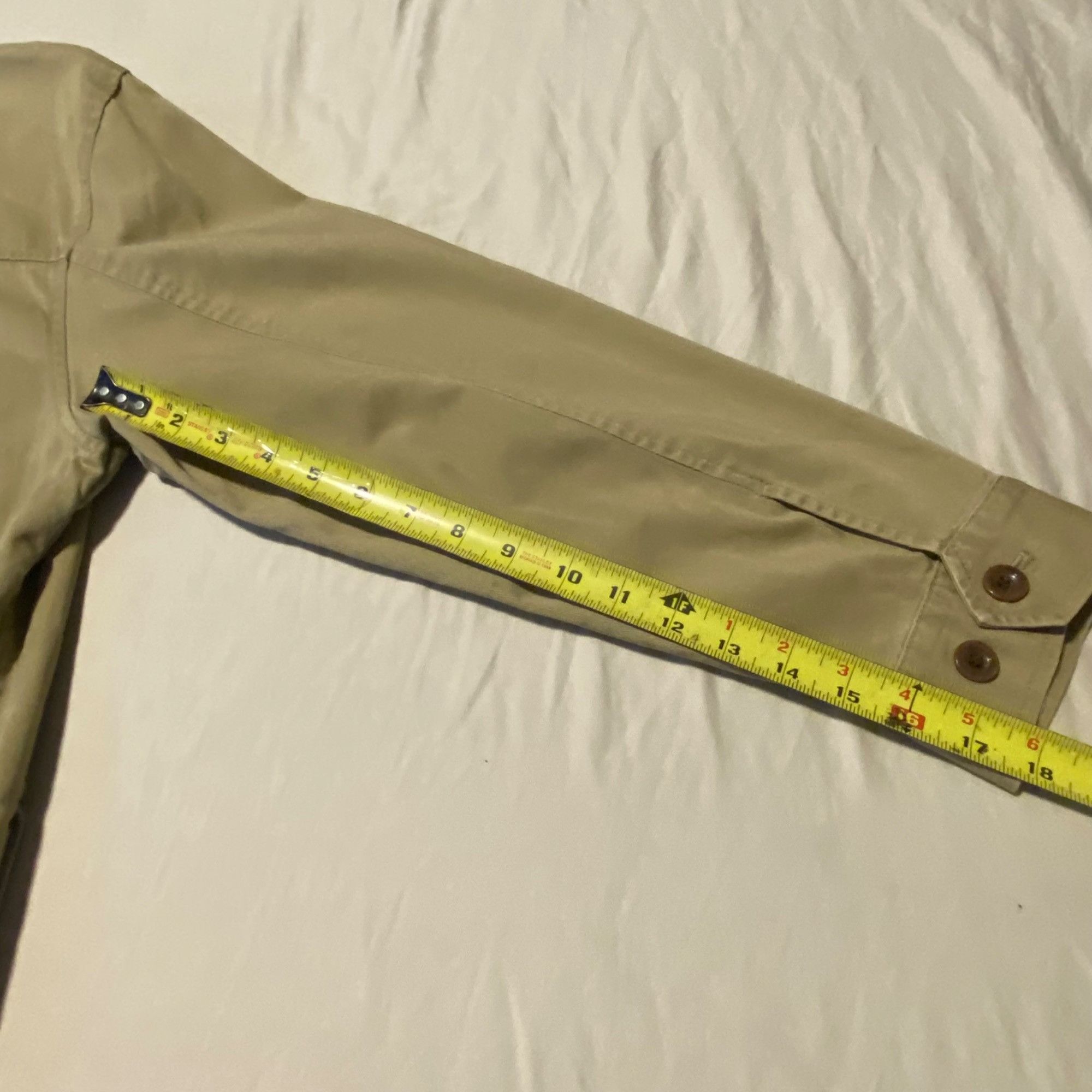 Tommy Hilfiger Tommy Hilfiger Mens Beige Button-Up Jacket Size M Size US M / EU 48-50 / 2 - 6 Thumbnail