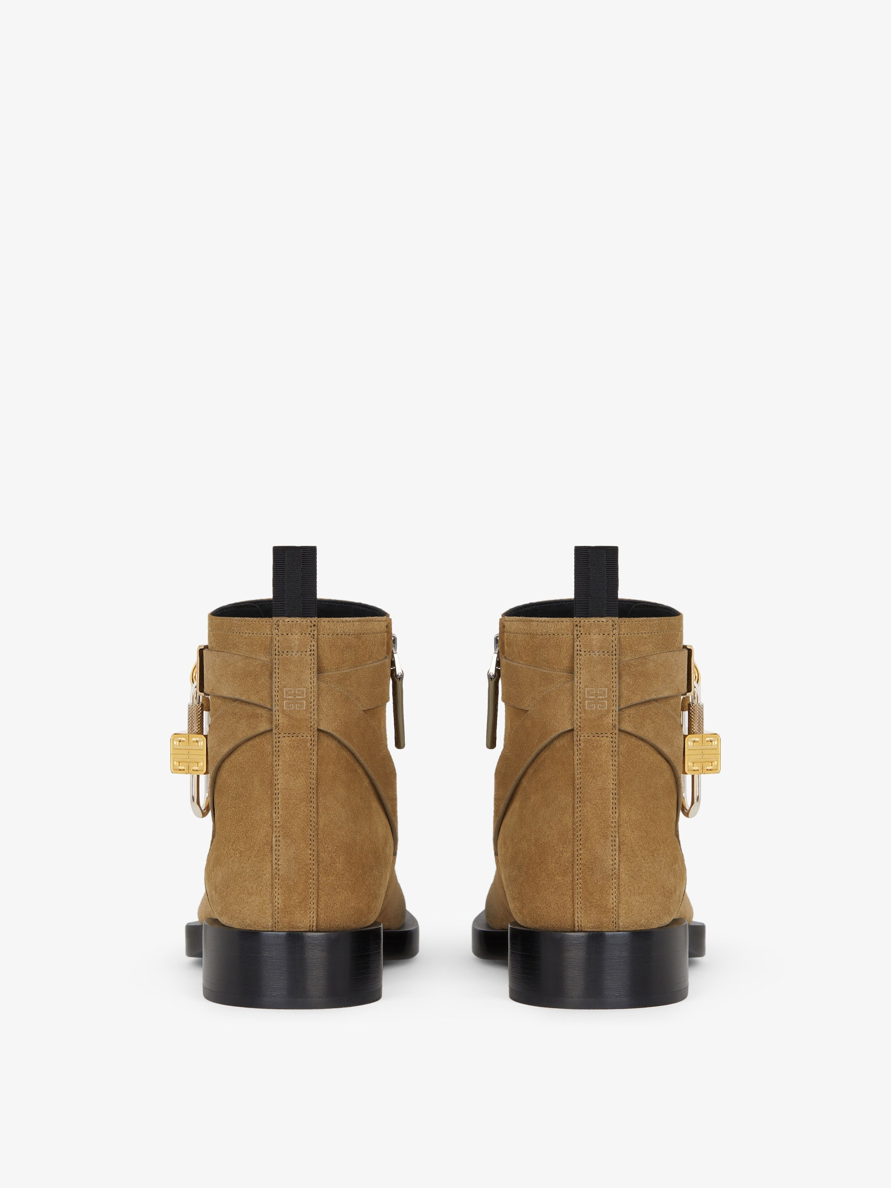 Givenchy o1w1db10925 Lock Ankle Boots in Camel Size US 9 / EU 42 - 5 Thumbnail