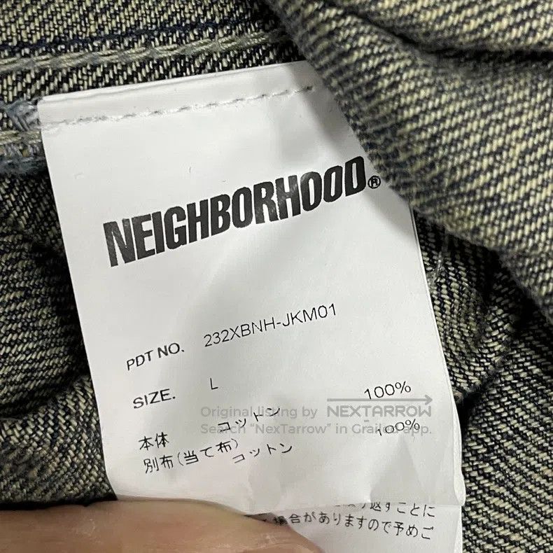 Neighborhood Neighborhood Denim Jacket Blue Size US L / EU 52-54 / 3 - 4 Thumbnail