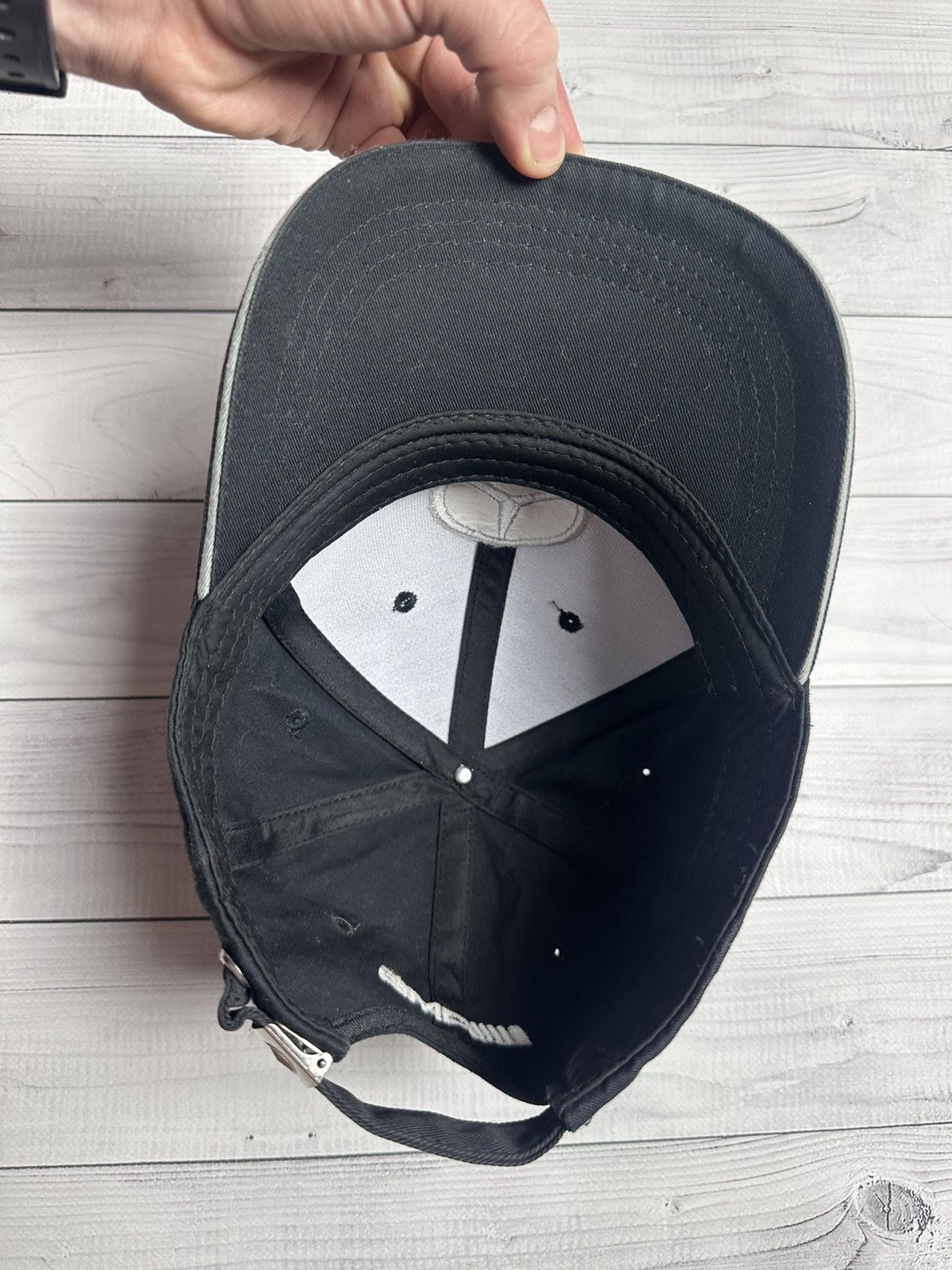 Mercedes-Benz × Vintage Vintage Mercedes Benz AMG racing cap logo black Size ONE SIZE - 5 Thumbnail