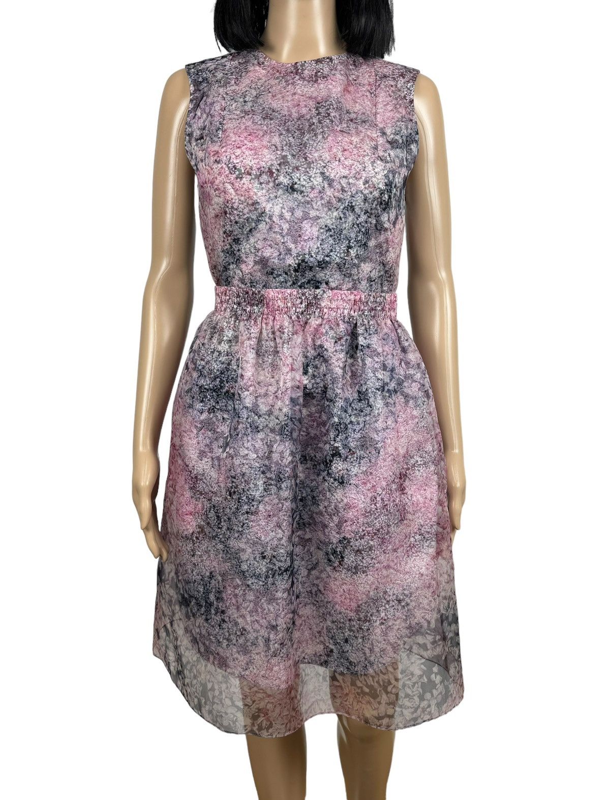 Carven Silk-Cotton Fit&Flare Dress size 36