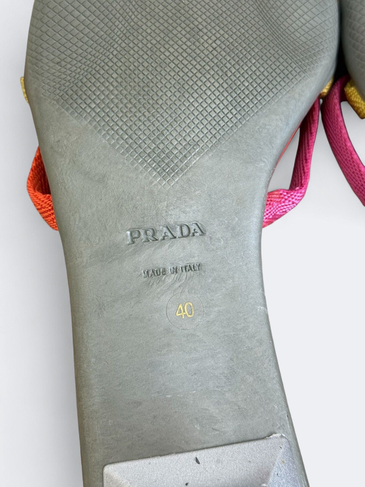 Prada Vintage Prada Platform Sandals Size US 10 / IT 40 - 8 Thumbnail