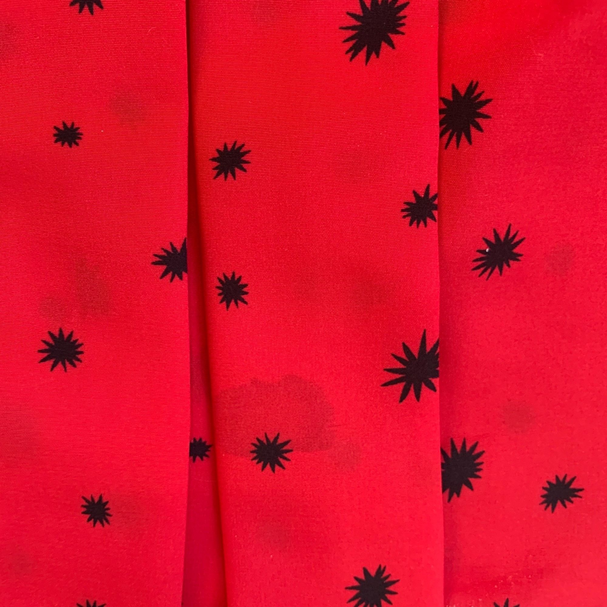 Vintage Vintage Atomic Print Rockabilly MCM Novelty Retro Blouse 12 Size XL / US 12-14 / IT 48-50 - 7 Thumbnail