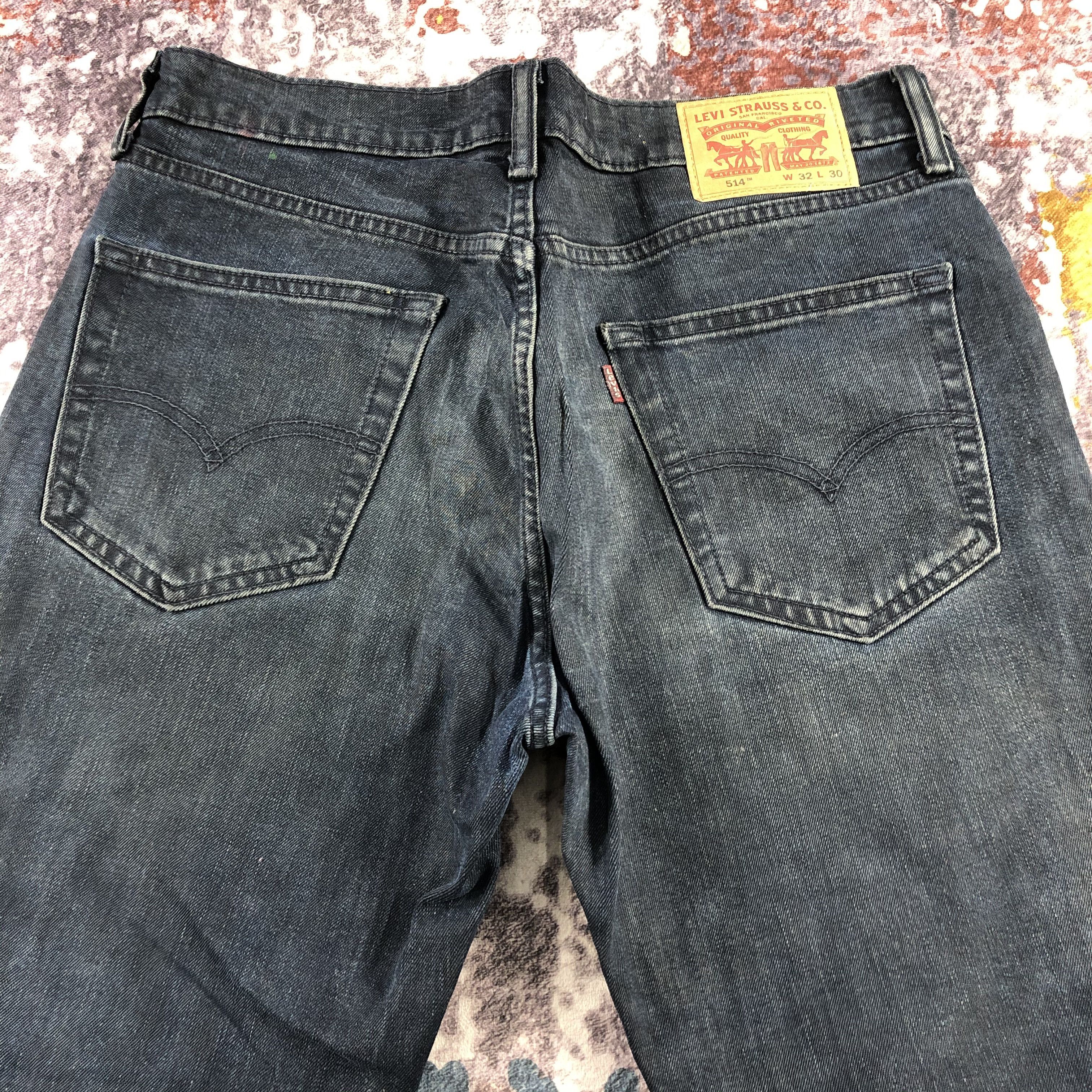 Levi's × Vintage Vintage Faded Black Levis 514 Jeans-JM3129 Size US 33 - 5 Thumbnail
