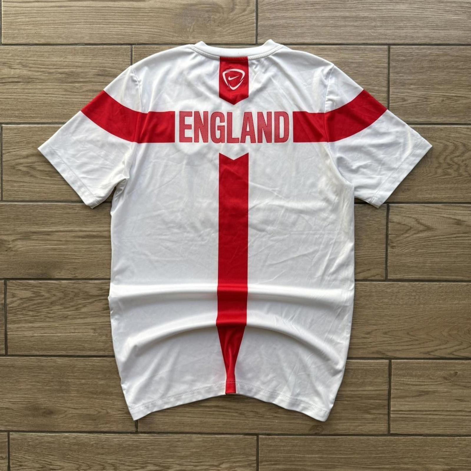 Adidas Nike England Soccer Team White Soccer Jersey Shirt Size US M / EU 48-50 / 2 - 2 Thumbnail