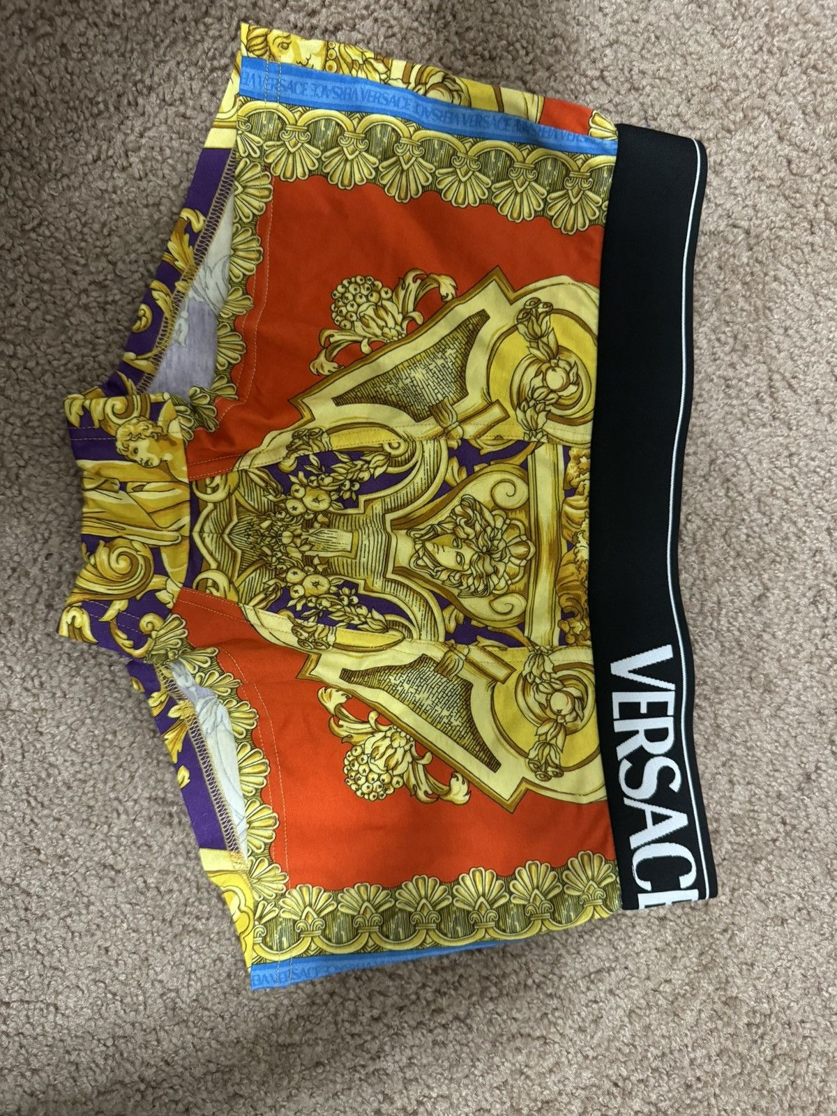 Versace VERSACE UNDERWEAR Multicolor Borocco Boxer Size US 32 / EU 48 - 5 Thumbnail