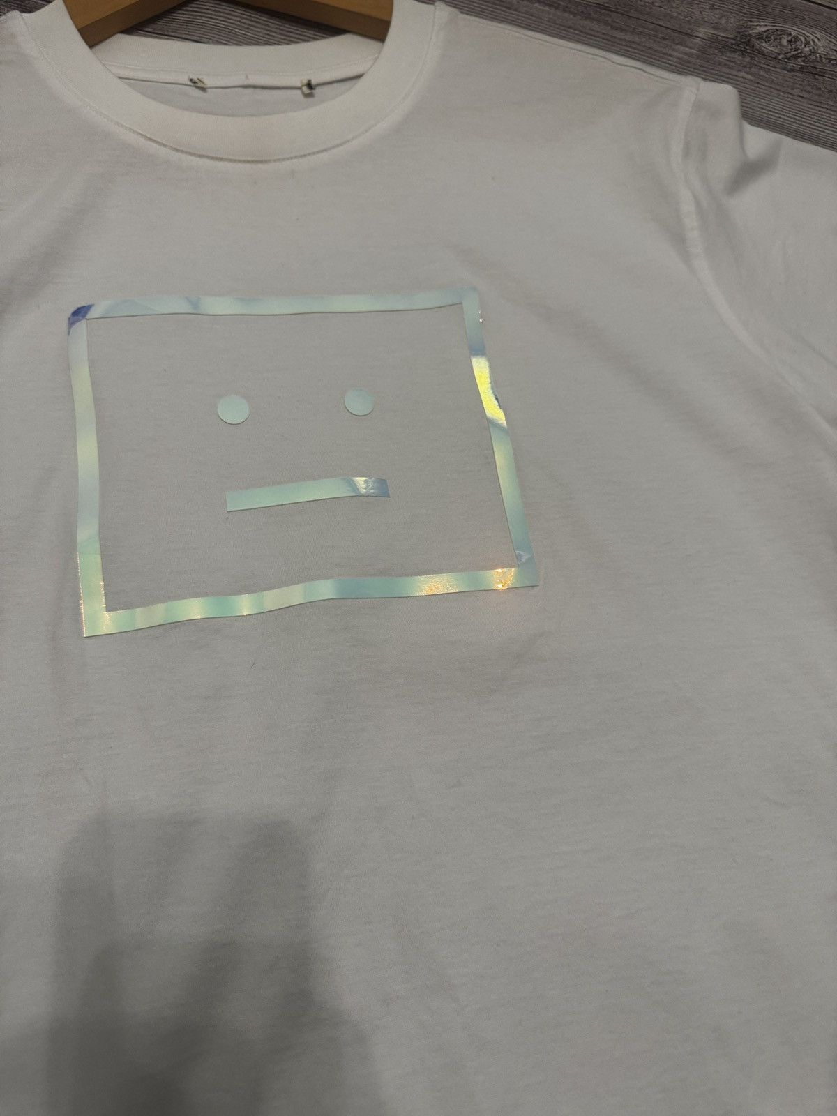 Acne Studios Acne Studios Face Logo T-Shirt White Size US S / EU 44-46 / 1 - 4 Thumbnail
