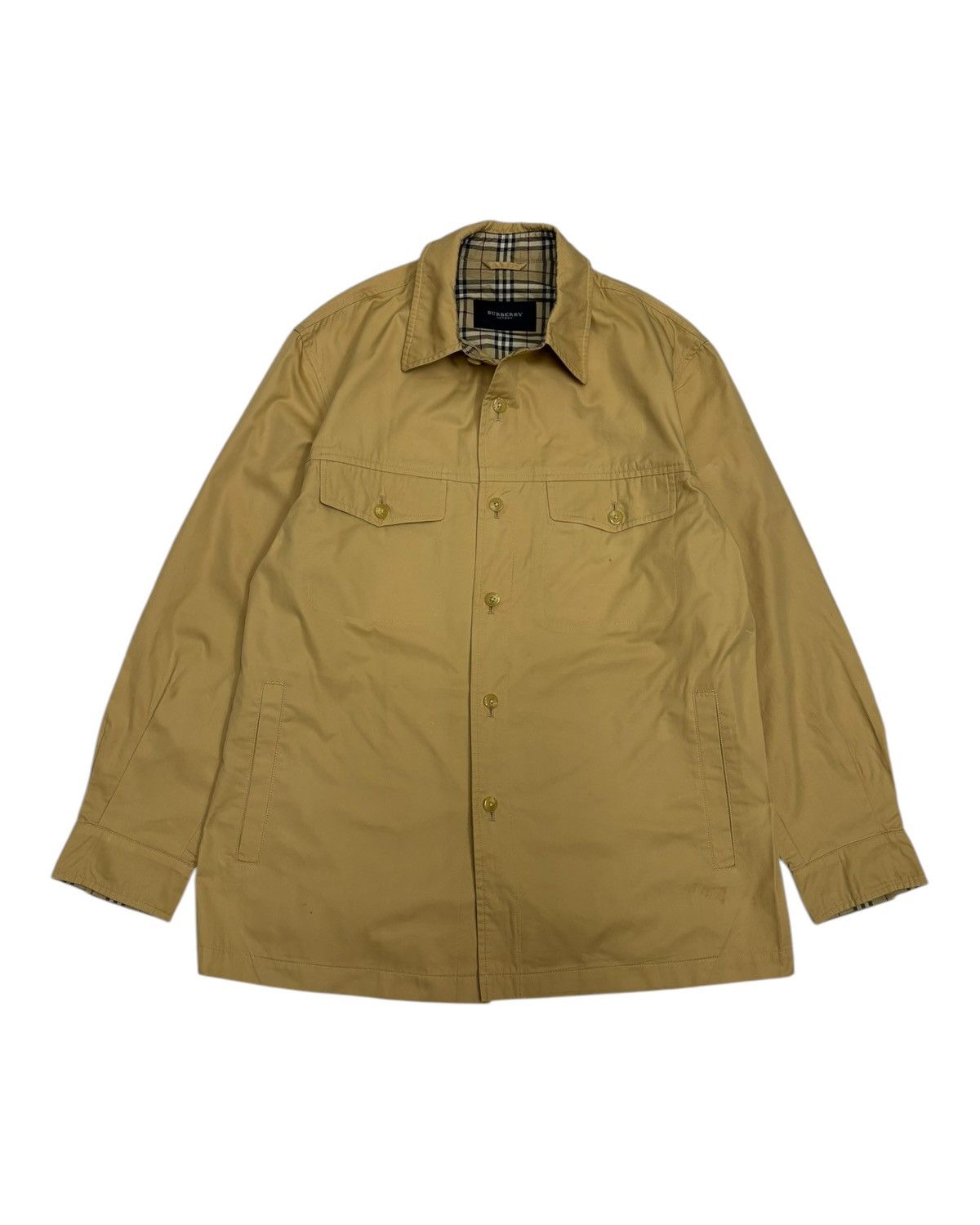 Burberry Vintage Burberry London Check Lightweight Jacket Size US L / EU 52-54 / 3 - 14 Thumbnail