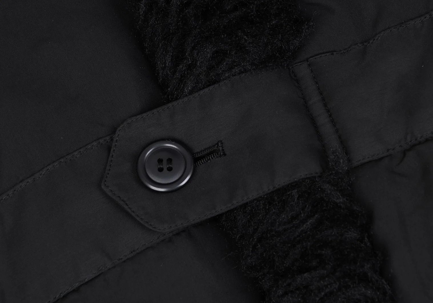 Issey Miyake Polyester Padded Long Coat in Black, Size M Size US M / EU 48-50 / 2 - 5 Thumbnail