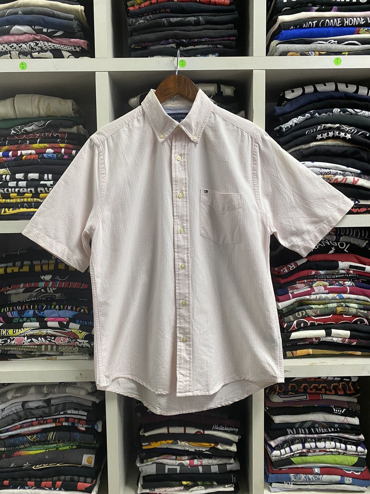 Tommy Hilfiger × Vintage Vintage Tommy Hilfiger Button Up Size US XS / EU 42 / 0 - 2 Thumbnail