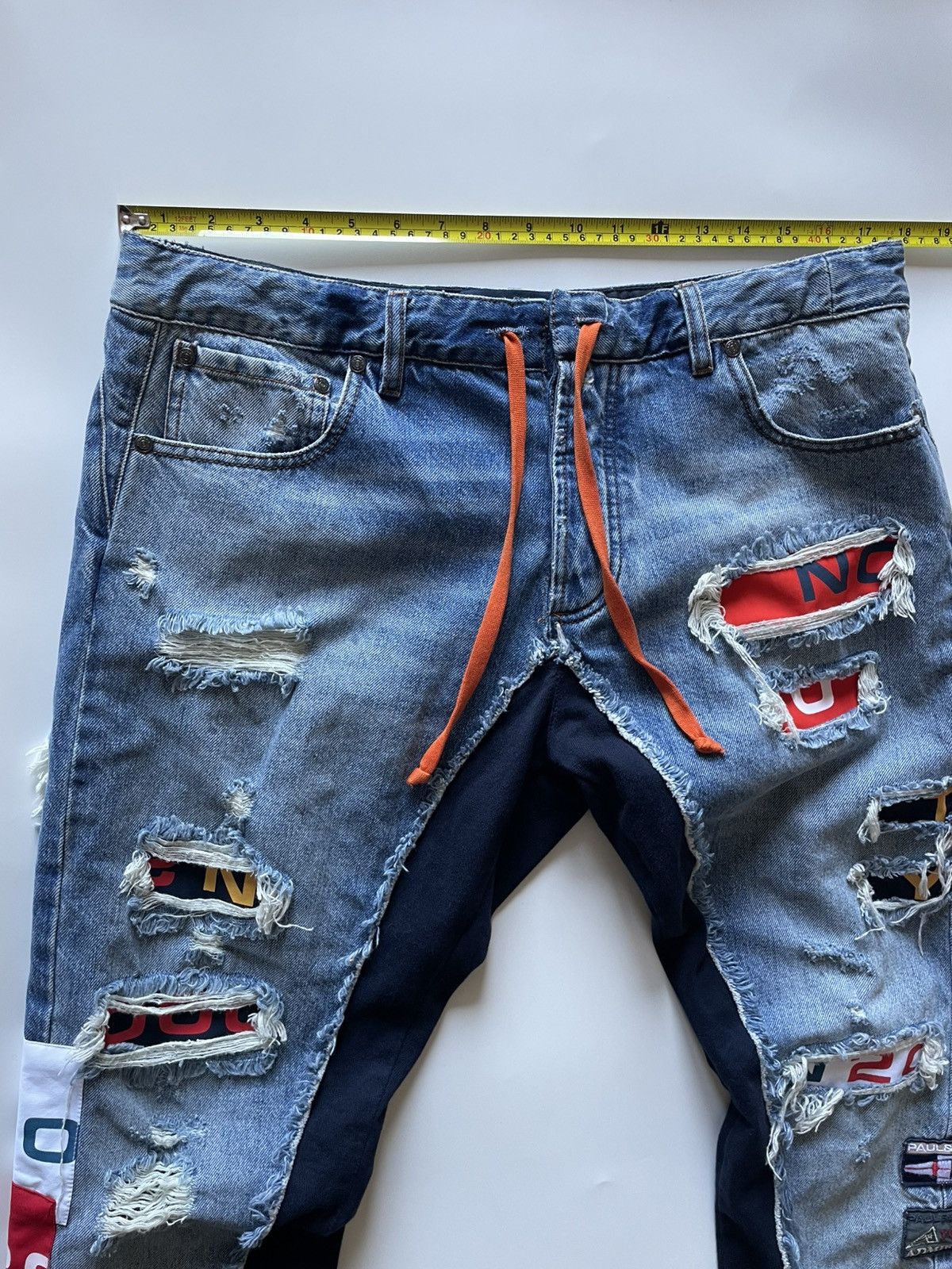Greg Lauren × Paul & Shark Grag Lauren Paul Shark pants jeans Size US 34 / EU 50 - 11 Thumbnail