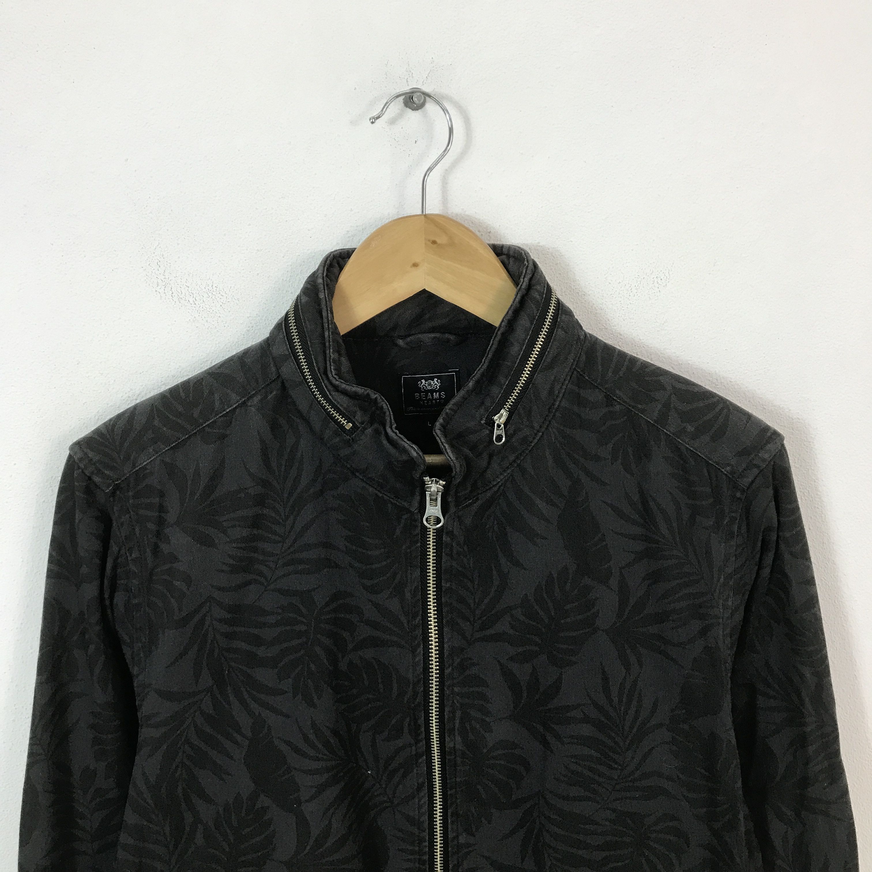 Beams Japan Beams Japan Black Faded Jacket qFqu Size US L / EU 52-54 / 3 - 2 Thumbnail