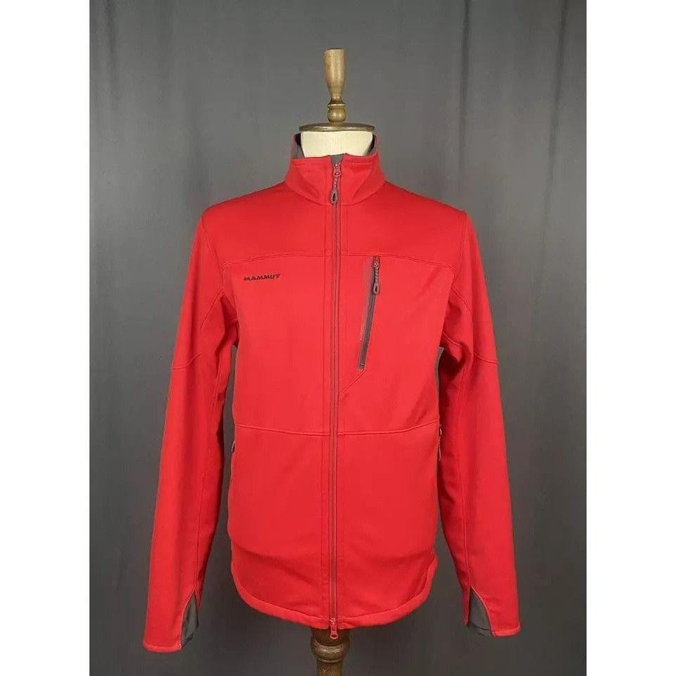 Mammut MINT! Mammut Men's Red Softshell Jacket Size XL Size US XL / EU 56 / 4 - 3 Thumbnail