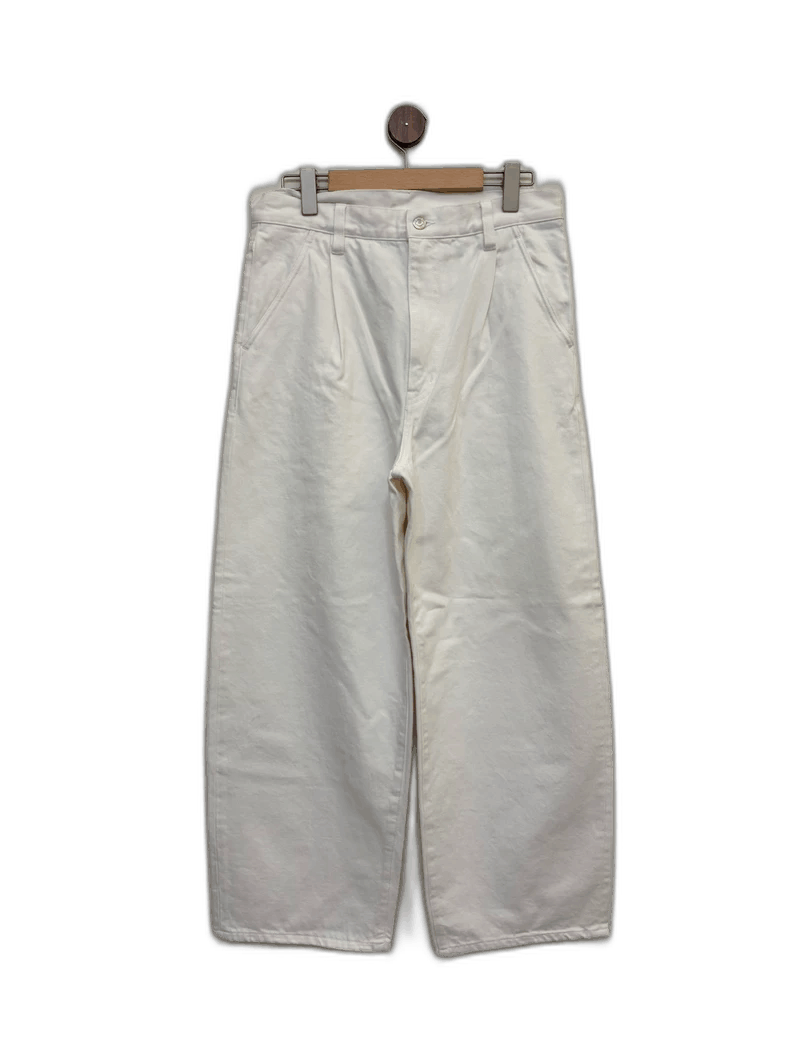 Celine Wide Leg Pants with Washed Texture Size US 32 / EU 48 - 1 Thumbnail