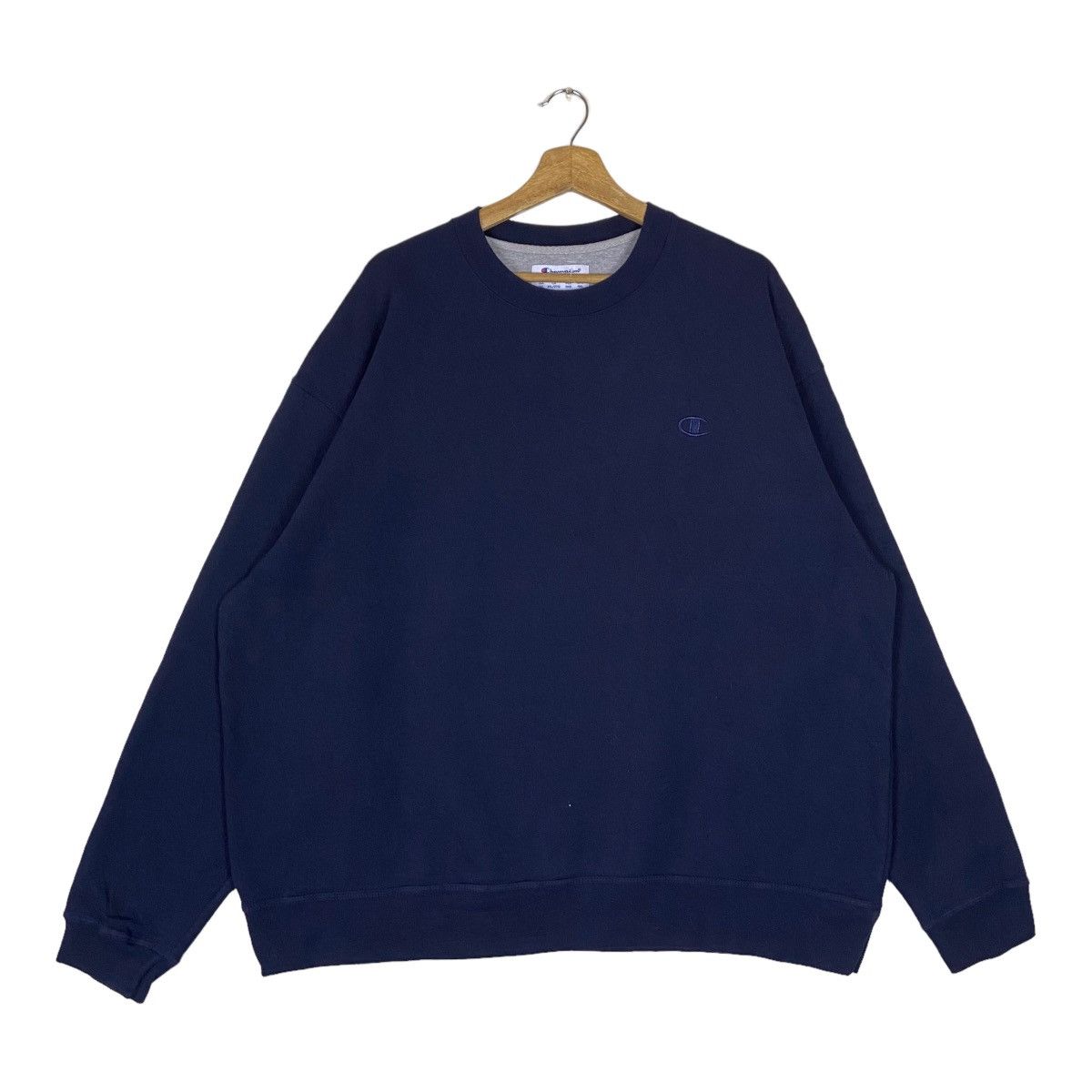 Vintage Champion Mini Logo Pullover Jumper Sweatshirt