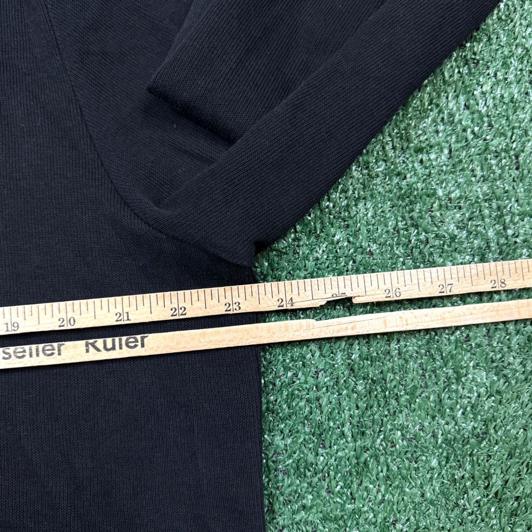 Hugo Boss Hugo Boss Sweatshirt Mens XL Black Pullover Snap Stretch Logo Knit Cotton Pullover Regular Long Sleeve Body Mens Size US XL / EU 56 / 4 - 5 Thumbnail