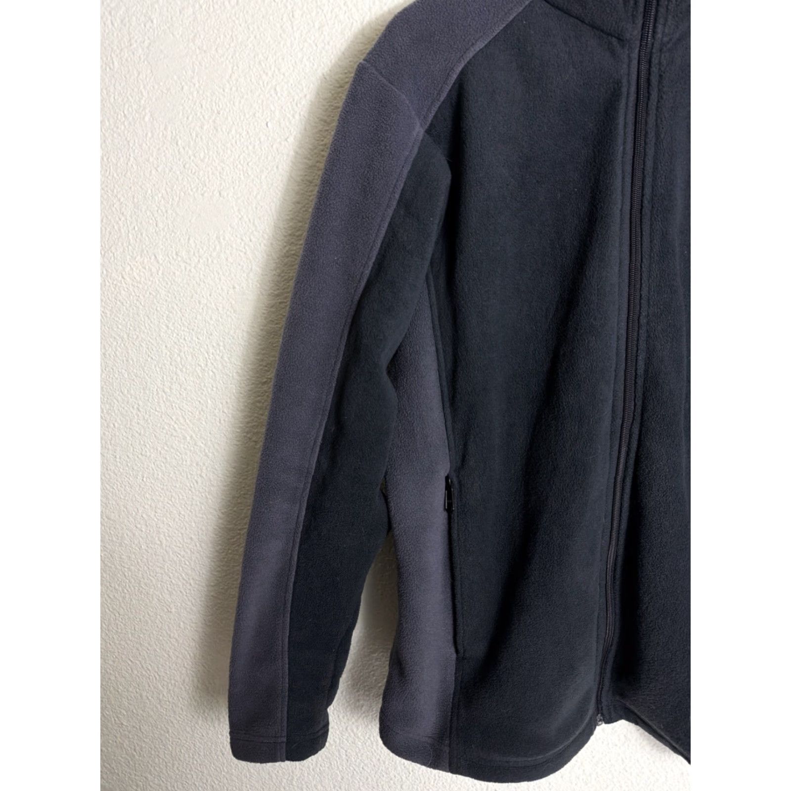 Vintage Columbia Full Zip Fleece Windbreaker Jacket Mens Large Gray Black Windstopper Size US L / EU 52-54 / 3 - 2 Thumbnail