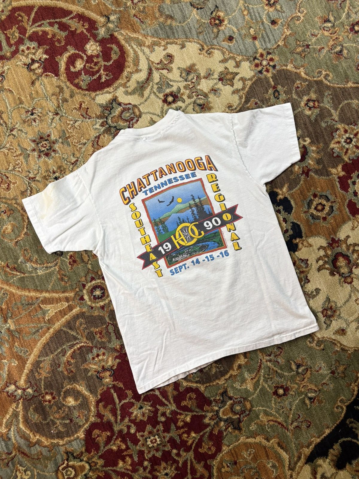 Harley Davidson Vintage 1990 Harley Davidson T-Shirt Size US L / EU 52-54 / 3 - 2 Thumbnail