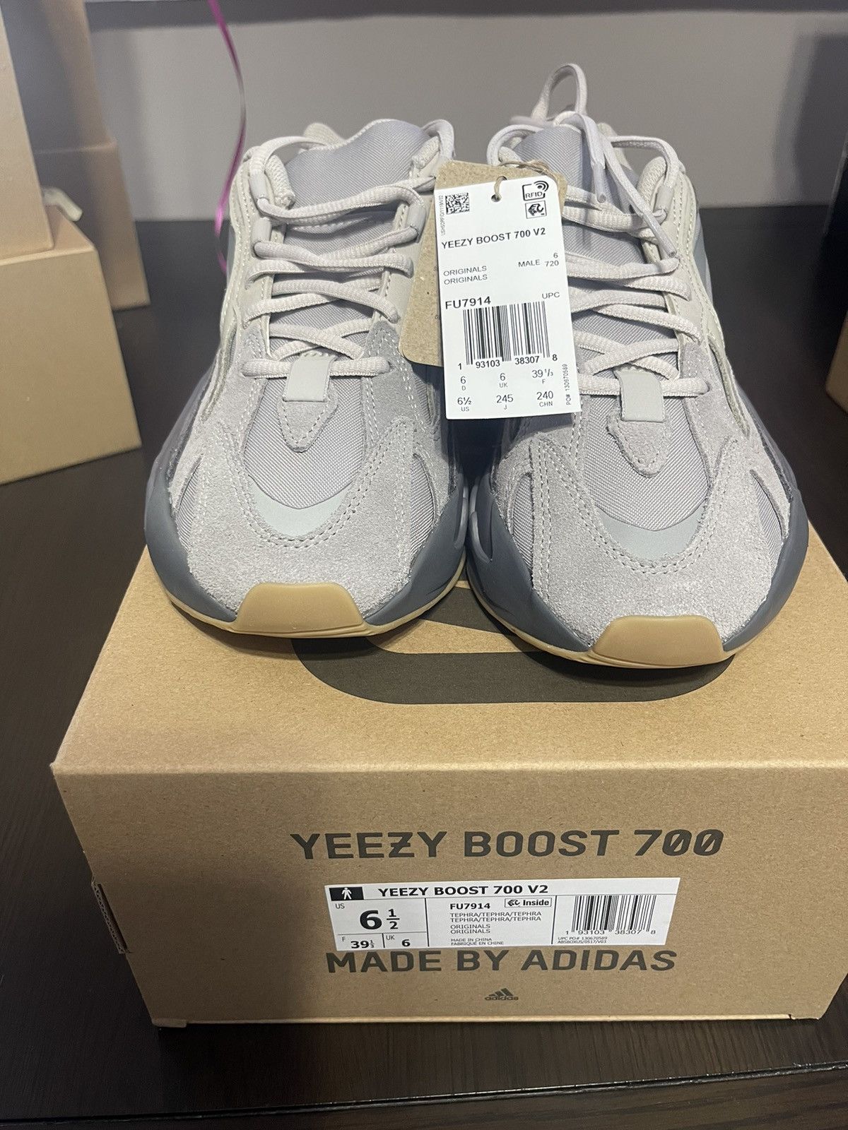 adidas gazelle silver green womens Adidas Yeezy Boost 700 V2 'Tephra' | FU7914