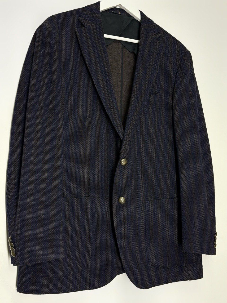 Other Sartoria Latorre Italy Design Wool Blazer Classic Luxury Size 52R - 3 Thumbnail