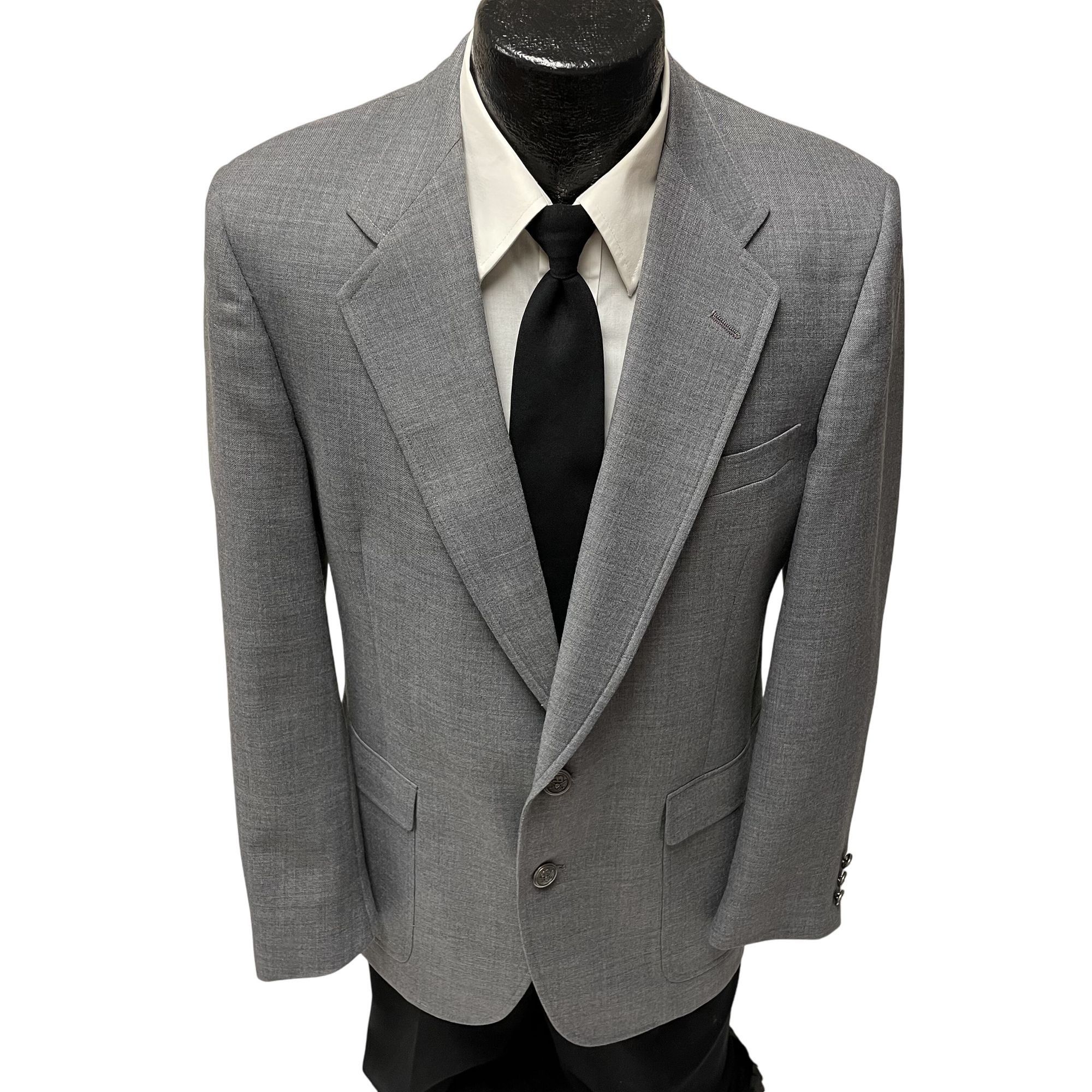 Golden Bear Vtg Jack Nicklaus Gray Sport Coat GOLDEN BEAR Jacket Size 38L - 1 Thumbnail