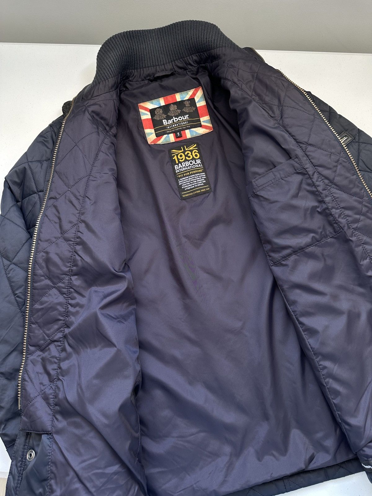 Barbour Barbour International Windshield Quilted Jacket Size US S / EU 44-46 / 1 - 13 Thumbnail