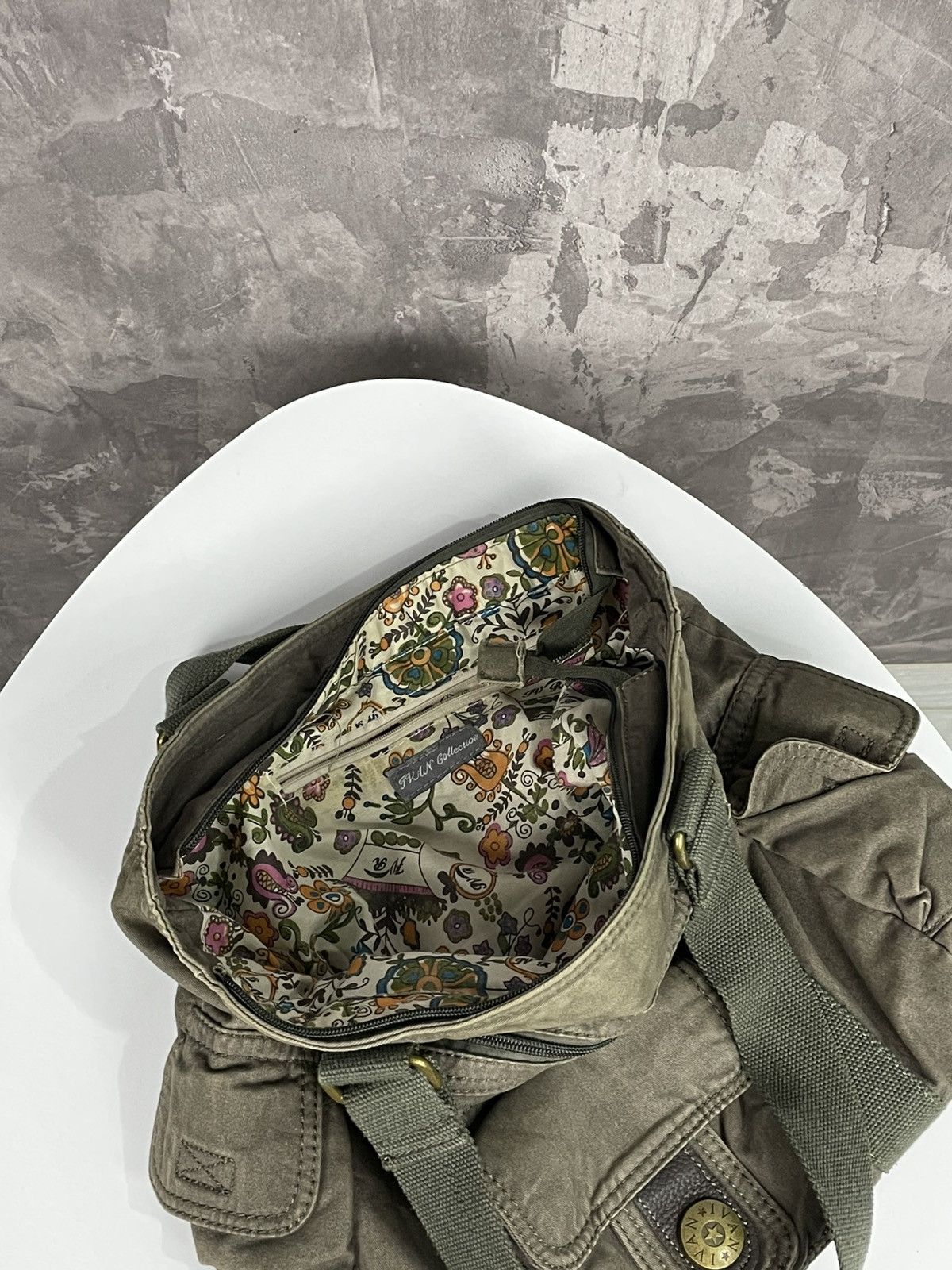 20471120 × Diesel × If Six Was Nine Vintage Y2K Diesel Style Japanese Vibe Military Bag Size ONE SIZE - 6 Thumbnail