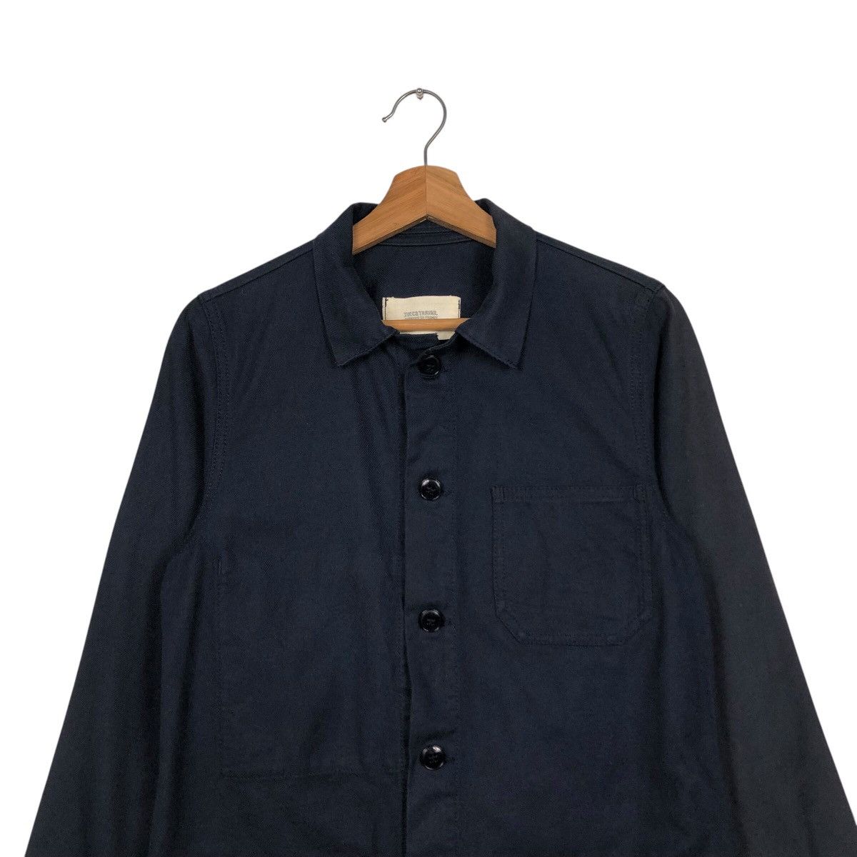 Issey Miyake 📌Vintage Chore Worker Jacket Button Zucca Travail Size US M / EU 48-50 / 2 - 4 Thumbnail