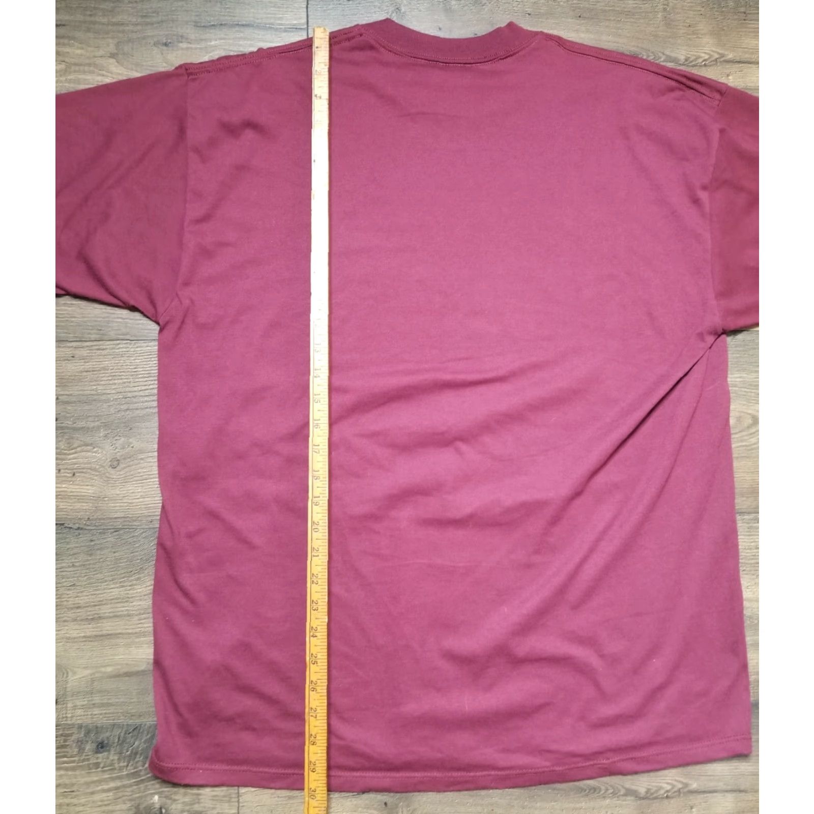 Jerzees VINTAGE Mens XL Race Of Faith 90s Maroon T-Shirt Hebrews 12:1-2 JERZEES Jesus RA Re a? Size US XL / EU 56 / 4 - 5 Thumbnail