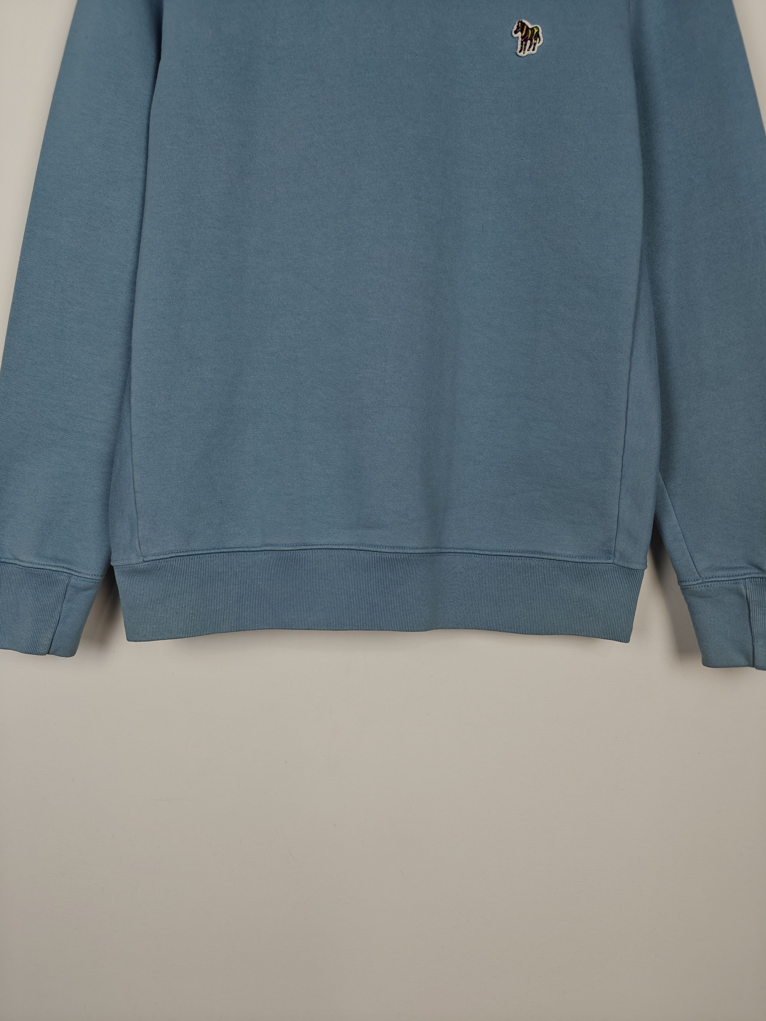 Paul Smith Paul Smith Sweatshirt Crewneck Blue Logo size M Size US M / EU 48-50 / 2 - 3 Thumbnail